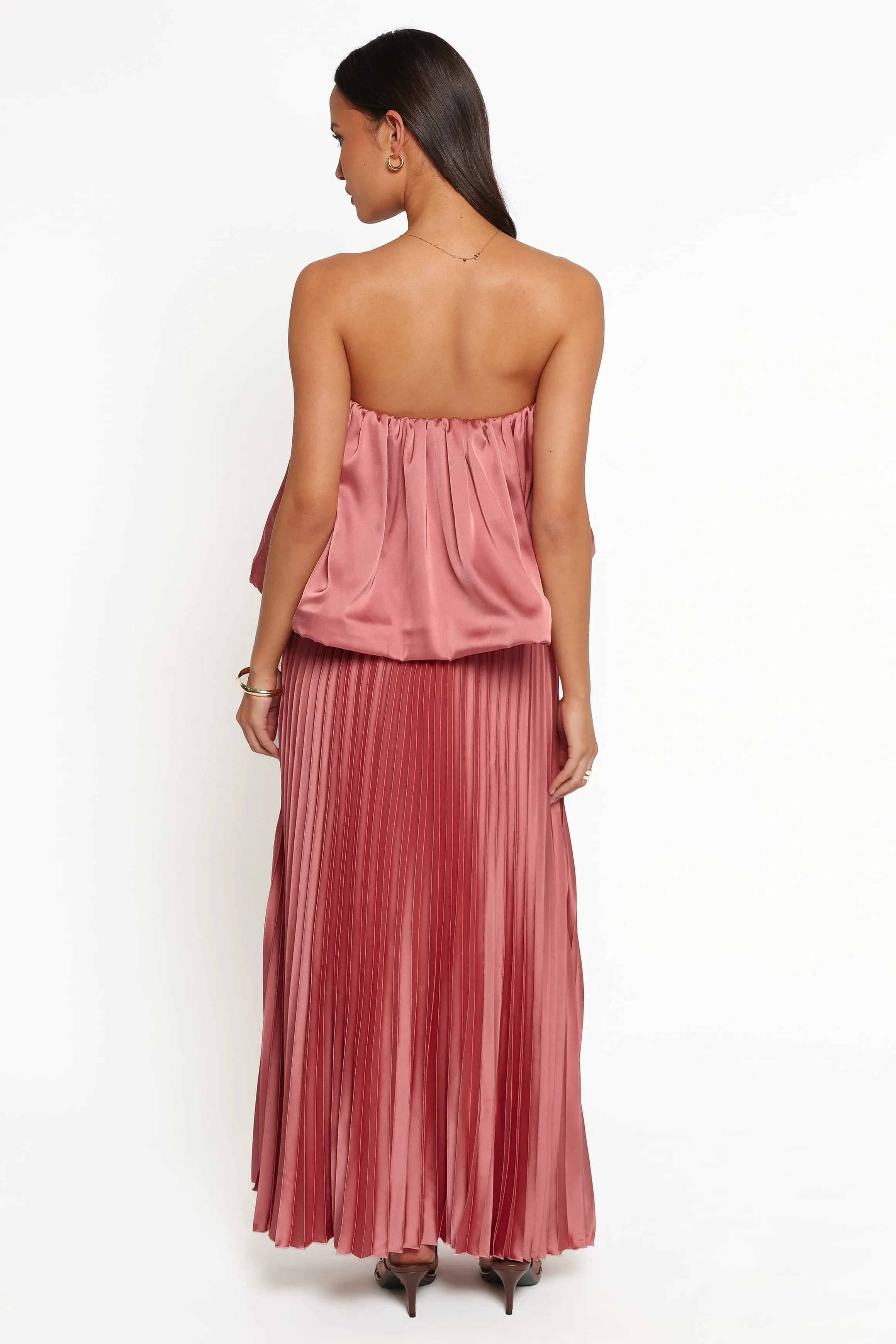 Dorado Pleated Skirt Set - Dusty Rose sold by Petal & Pup product image thumbnail 5