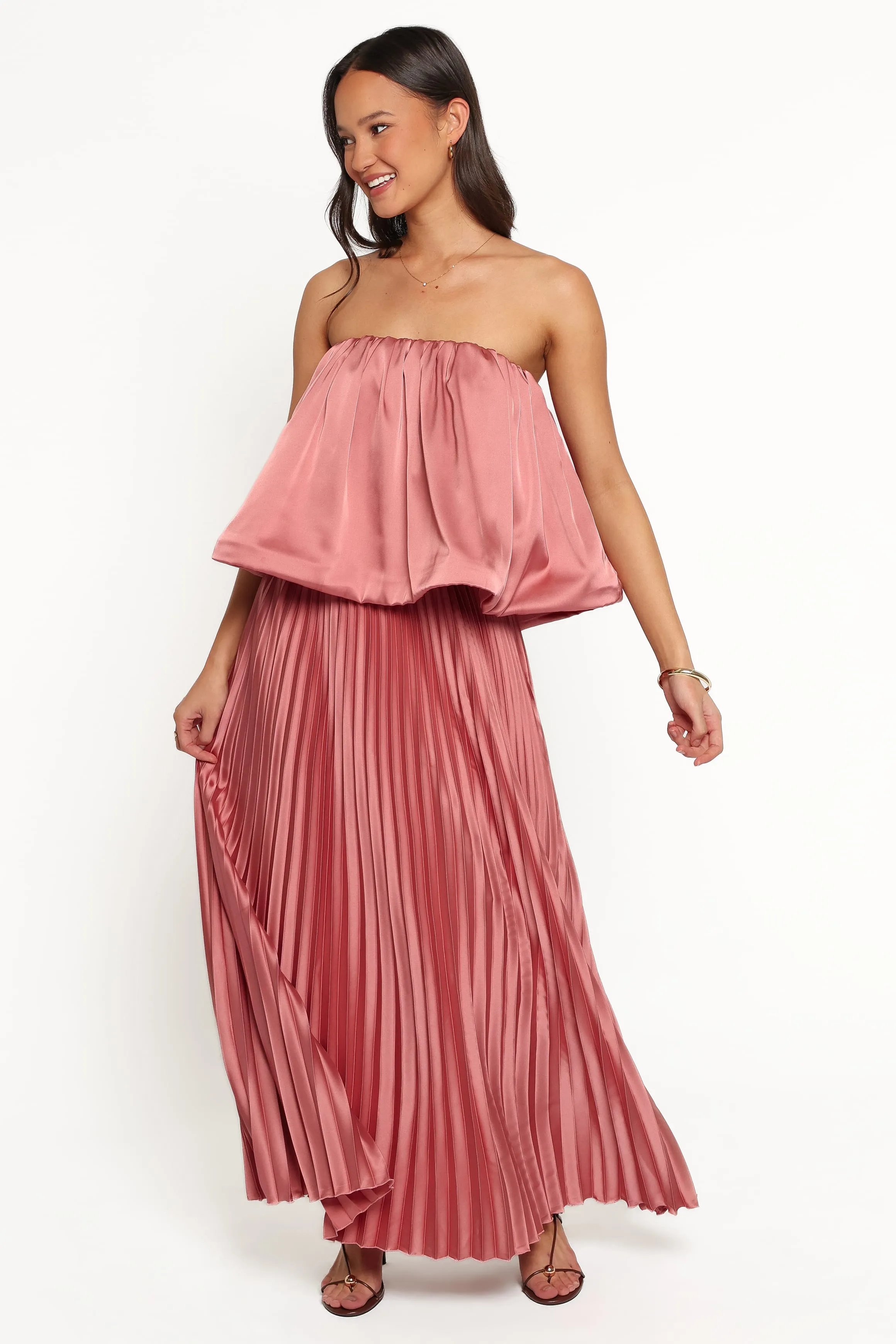 Dorado Pleated Skirt Set - Dusty Rose sold by Petal & Pup product image thumbnail 2