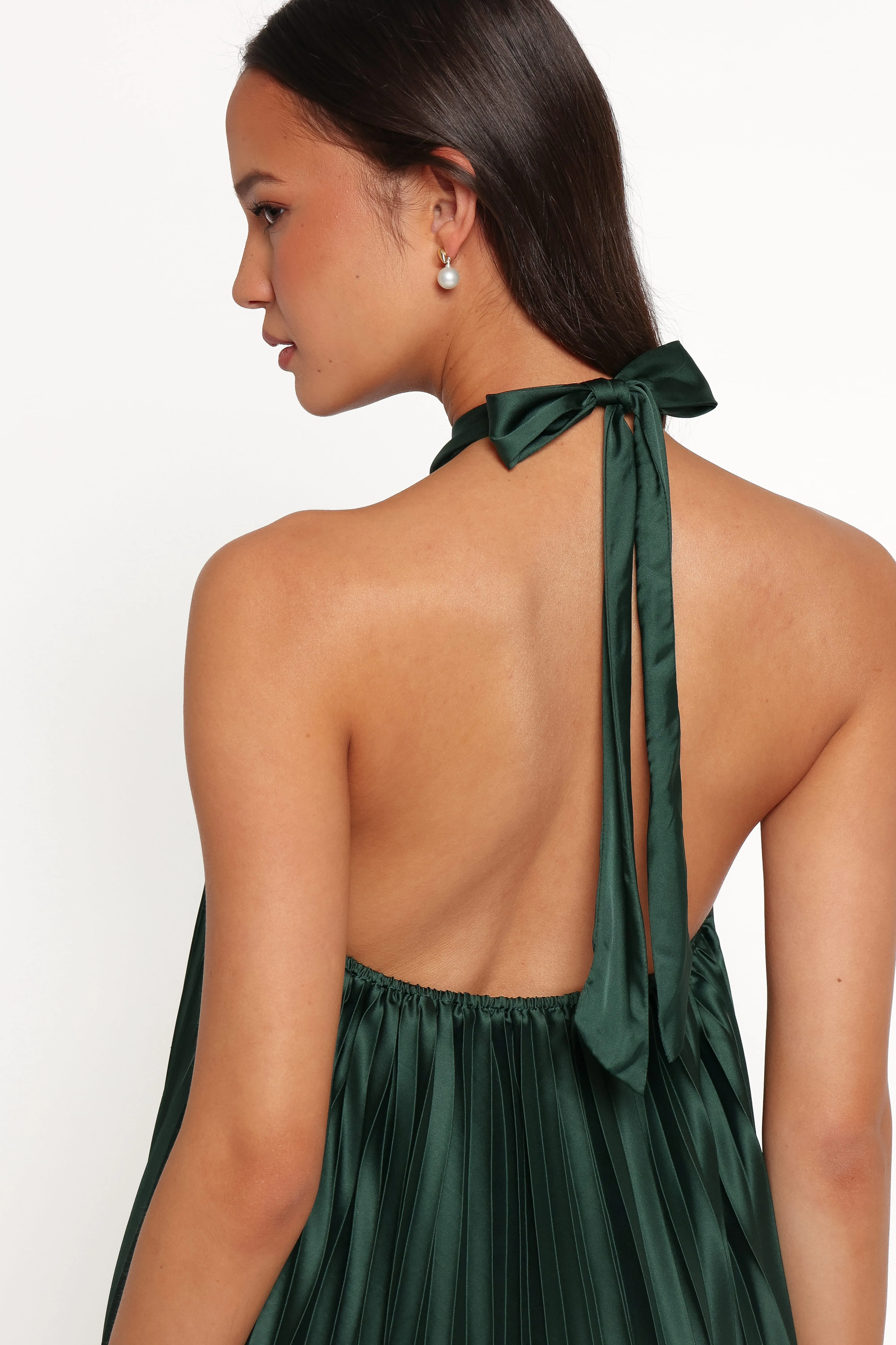 Darina Pleated Skirt Set - Olive sold by Petal & Pup product image thumbnail 3