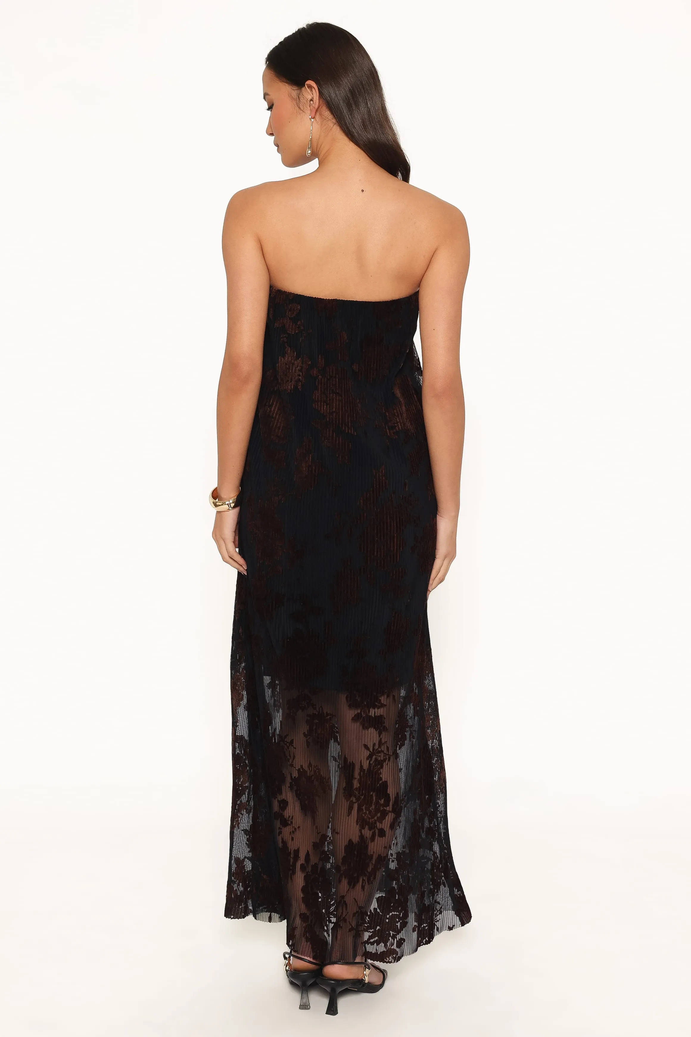 Alegra Maxi Dress - Black Floral sold by Petal & Pup product image thumbnail 5