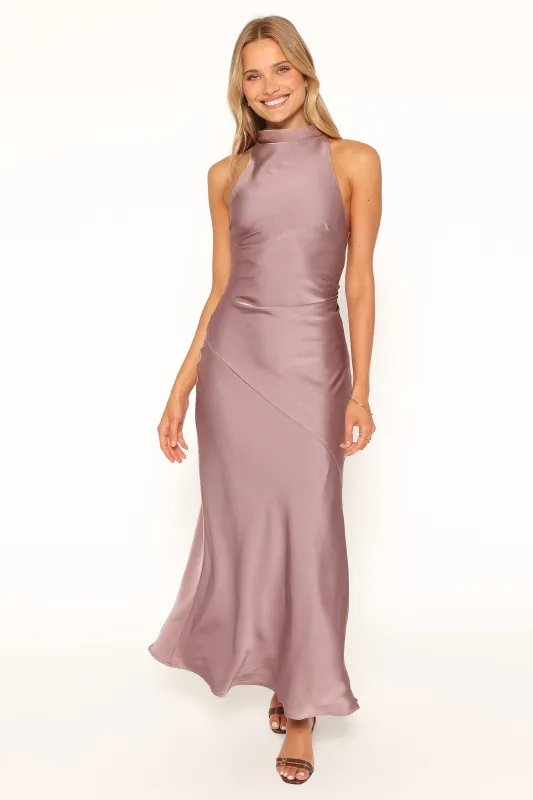 Posie Maxi Dress - Purple made by Petal & Pup