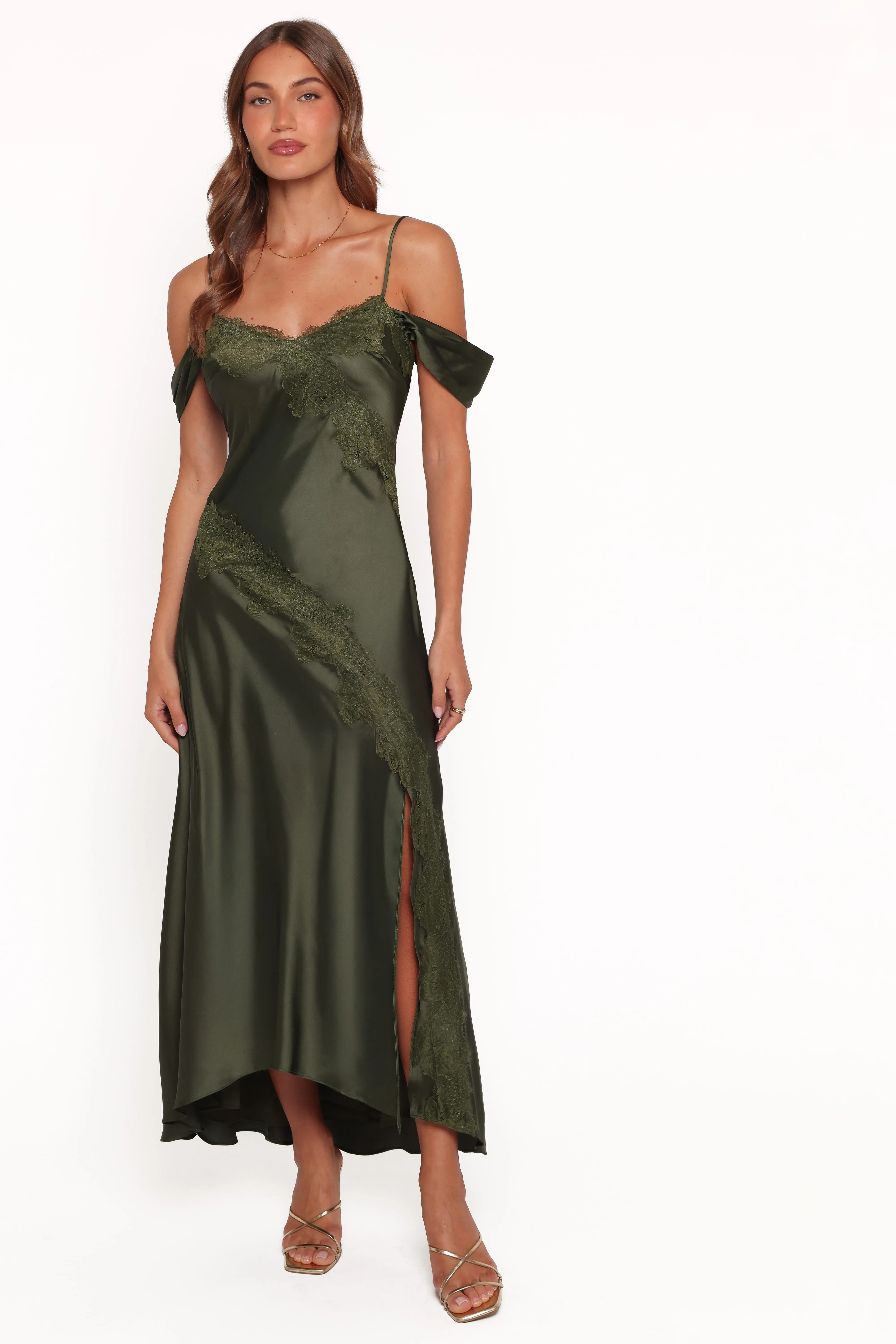 Millen Maxi Dress - Olive Green sold by Petal & Pup product image thumbnail 3