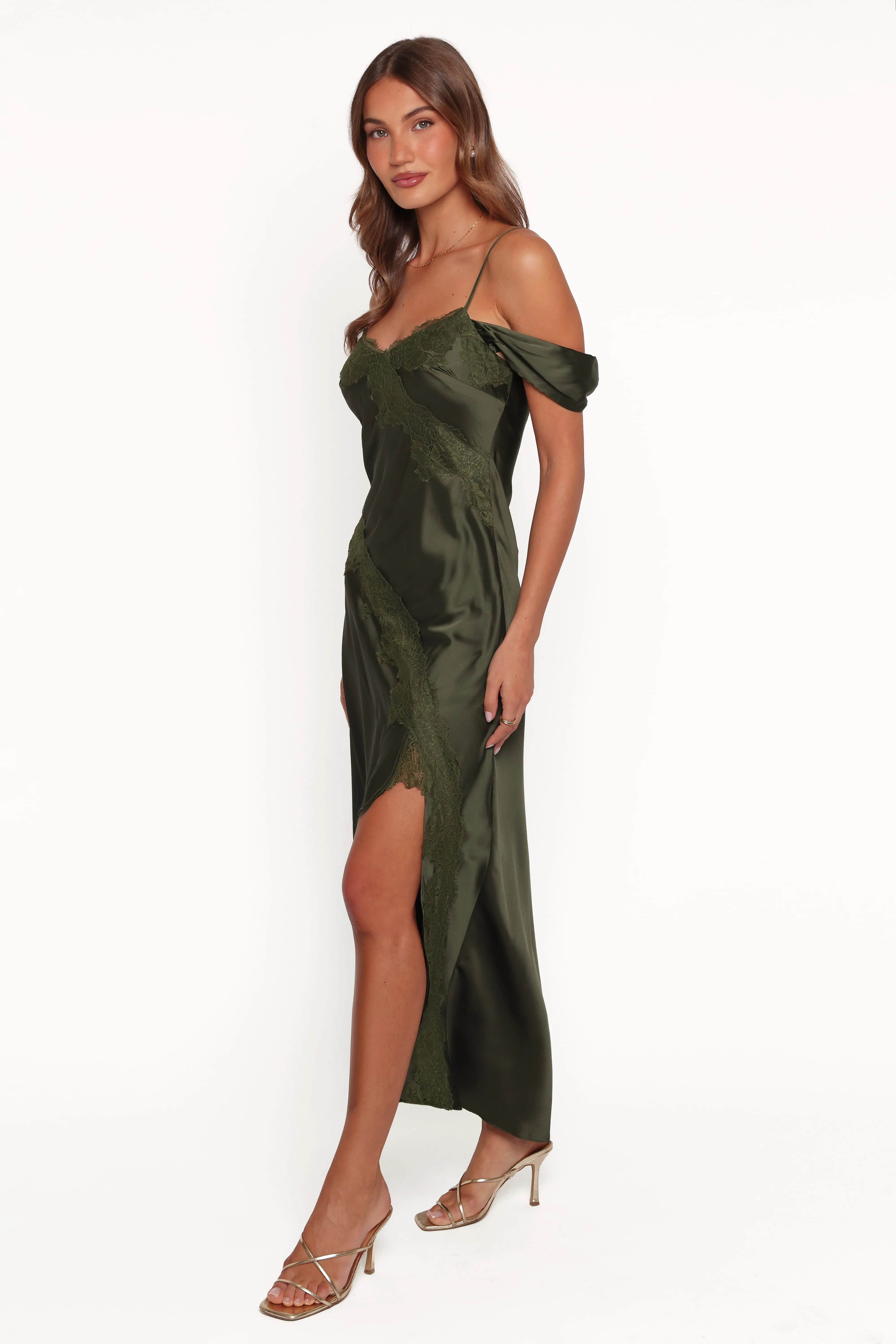 Millen Maxi Dress - Olive Green sold by Petal & Pup product image thumbnail 4