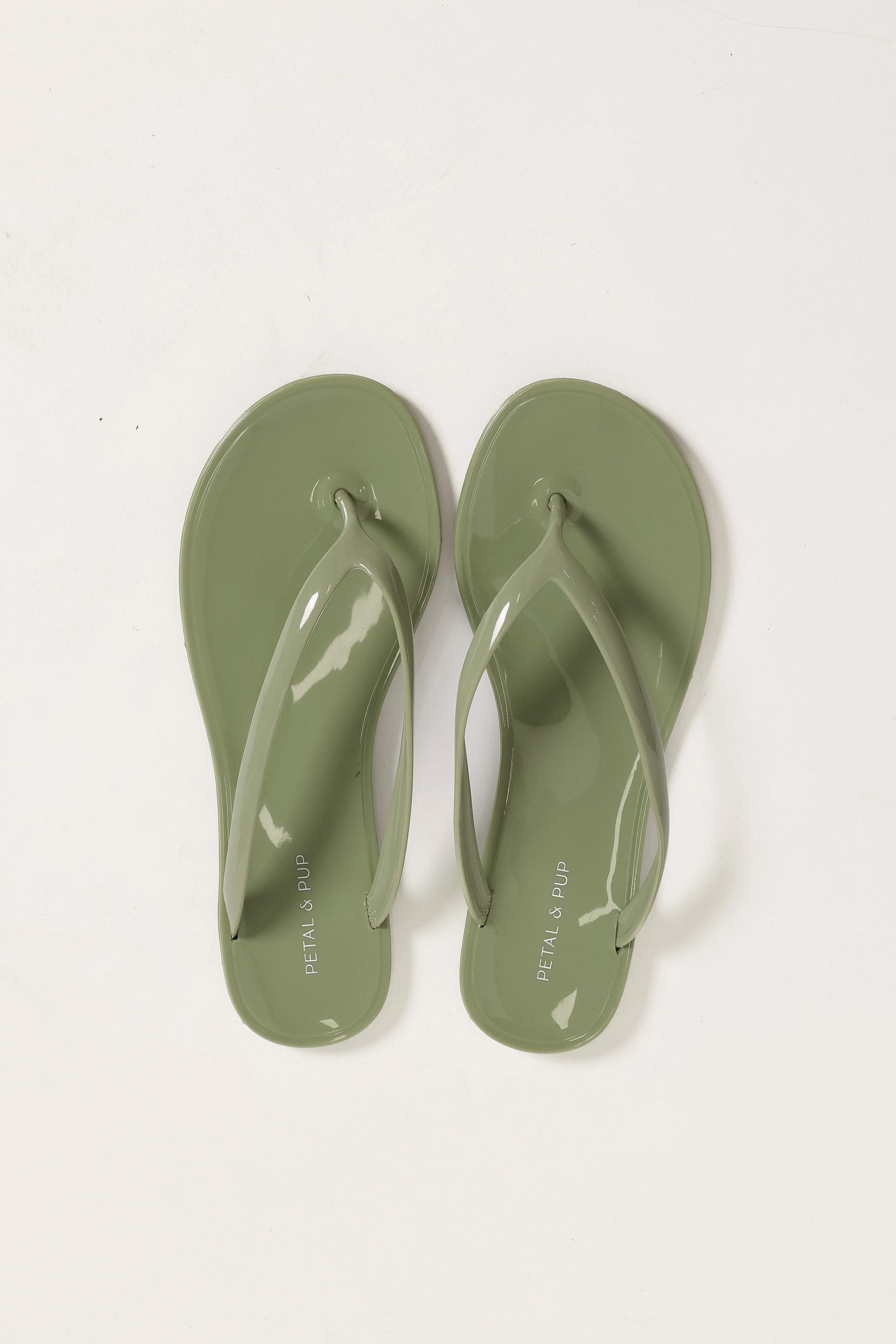 Brooklyn Jelly Sandal - Sage sold by Petal & Pup