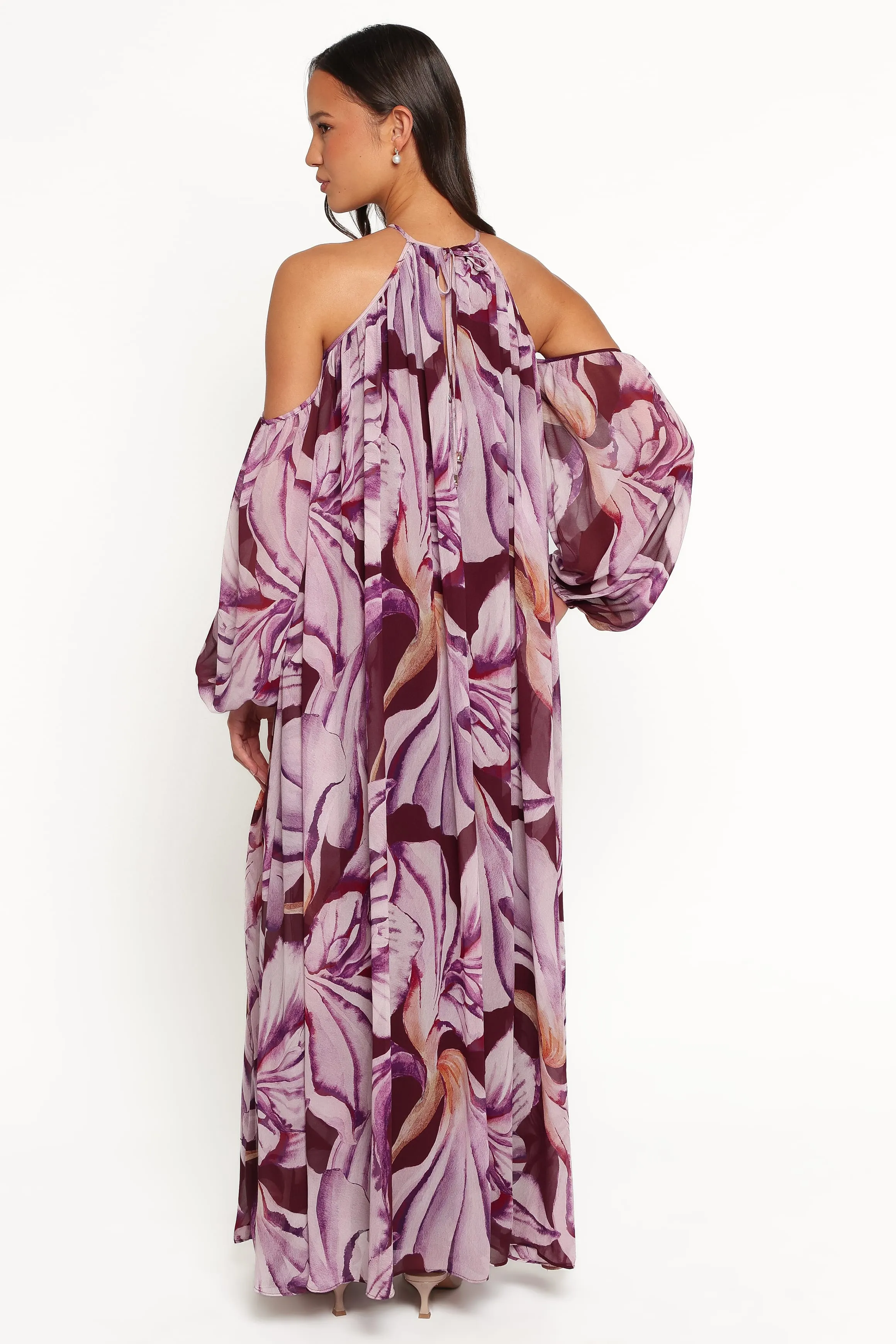 Laiken Maxi Dress - Plum Floral sold by Petal & Pup product image thumbnail 5