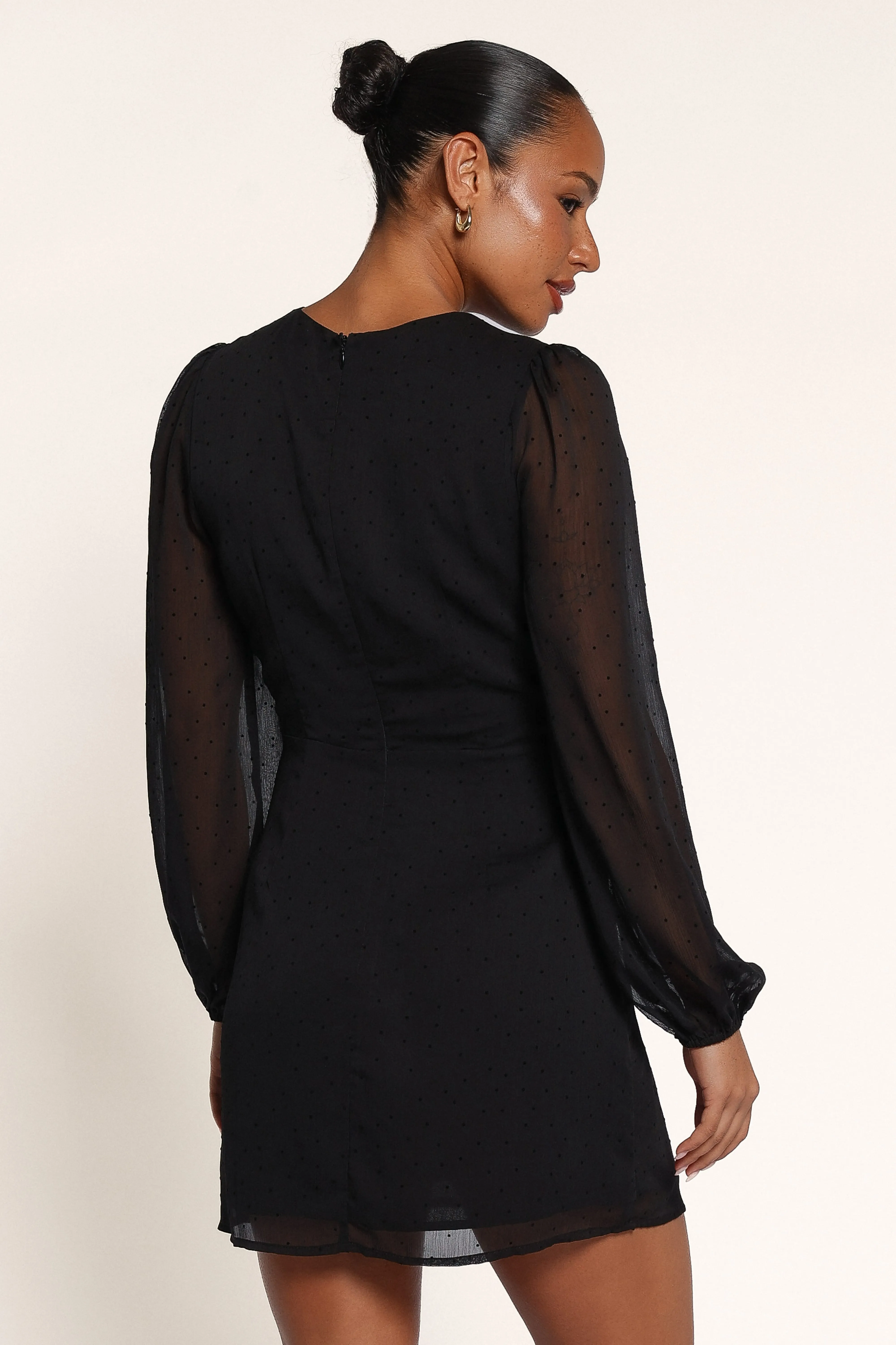 Amandine Mini Dress - Black sold by Petal & Pup product image thumbnail 4