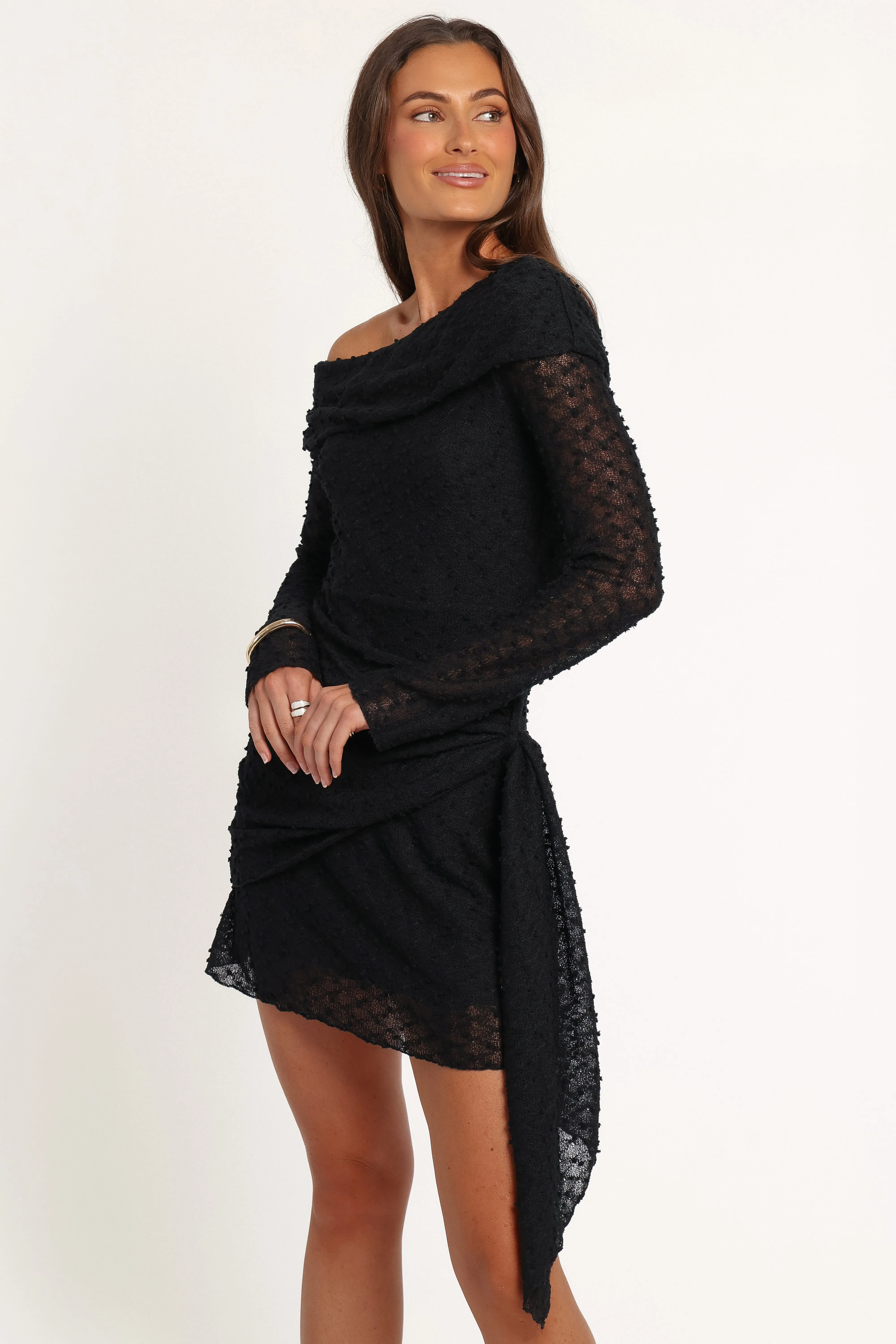 Enyd Mini Dress - Black sold by Petal & Pup product image thumbnail 3