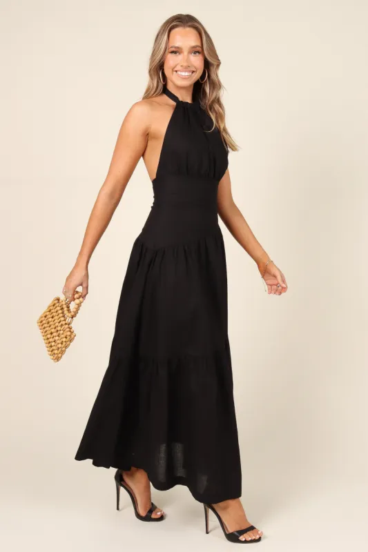 Melville Dress - Black sold by Petal & Pup