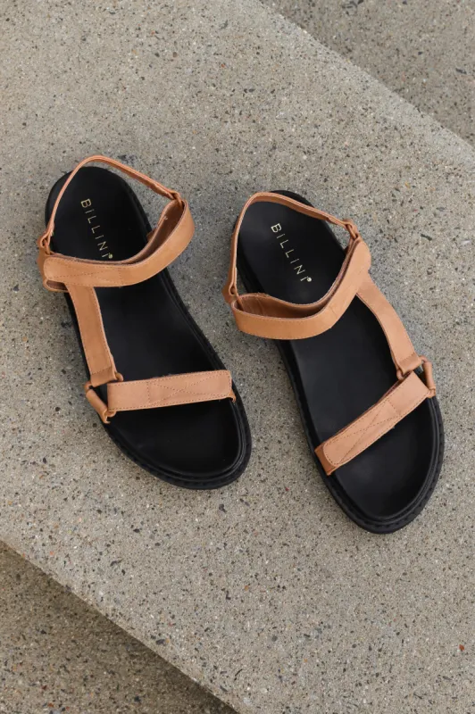Zak Sandal - Brown sold by Petal & Pup