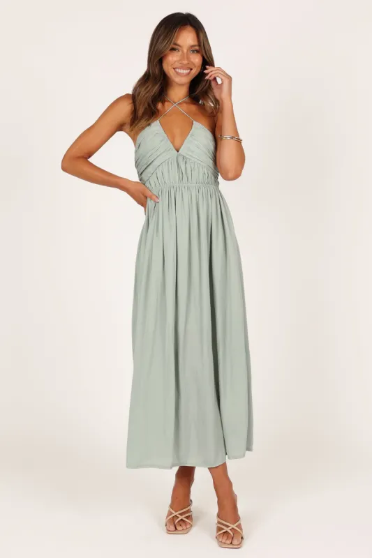 Trifecta Dress - Sage sold by Petal & Pup