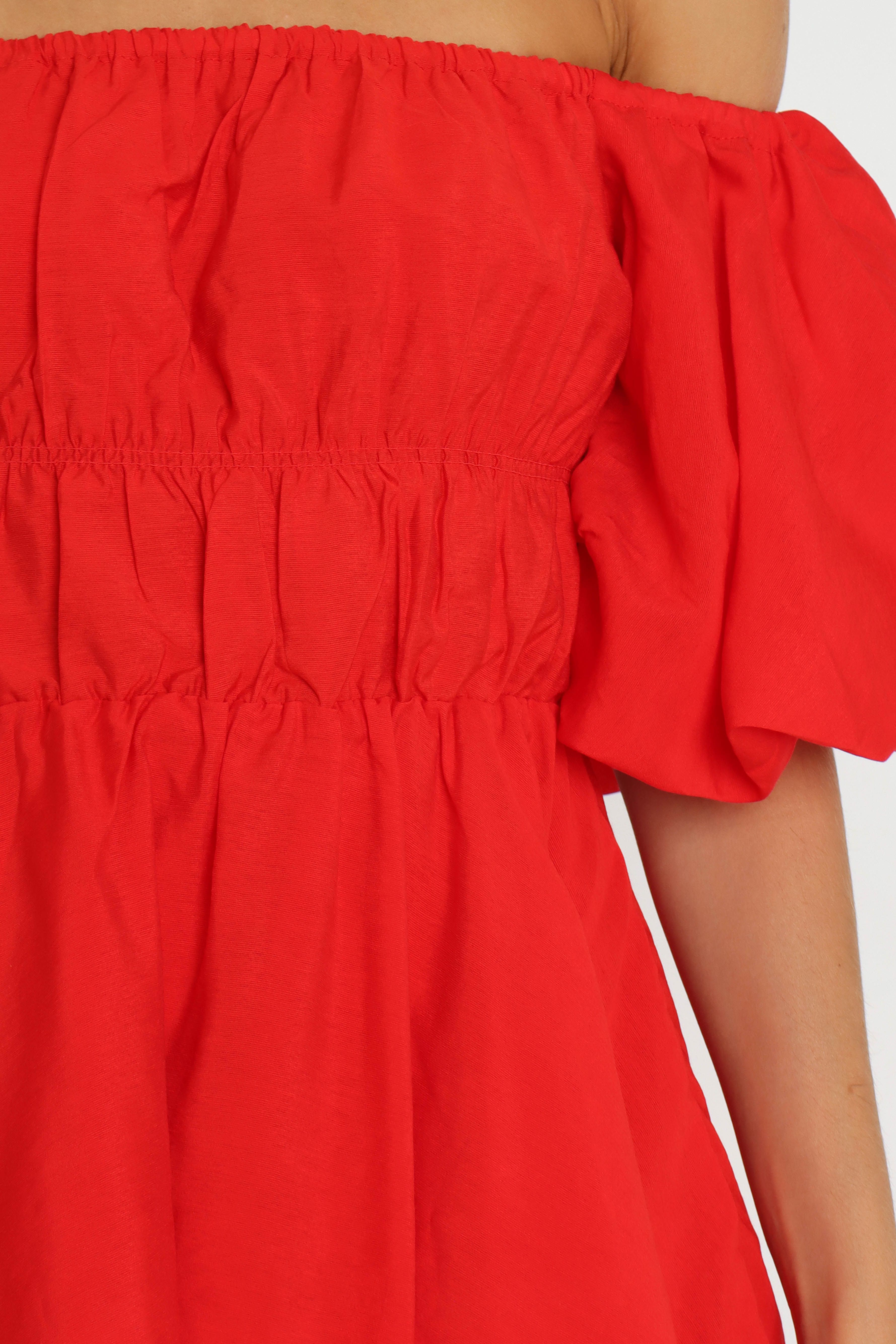 Ariana Dress - Red sold by Petal & Pup product image thumbnail 9