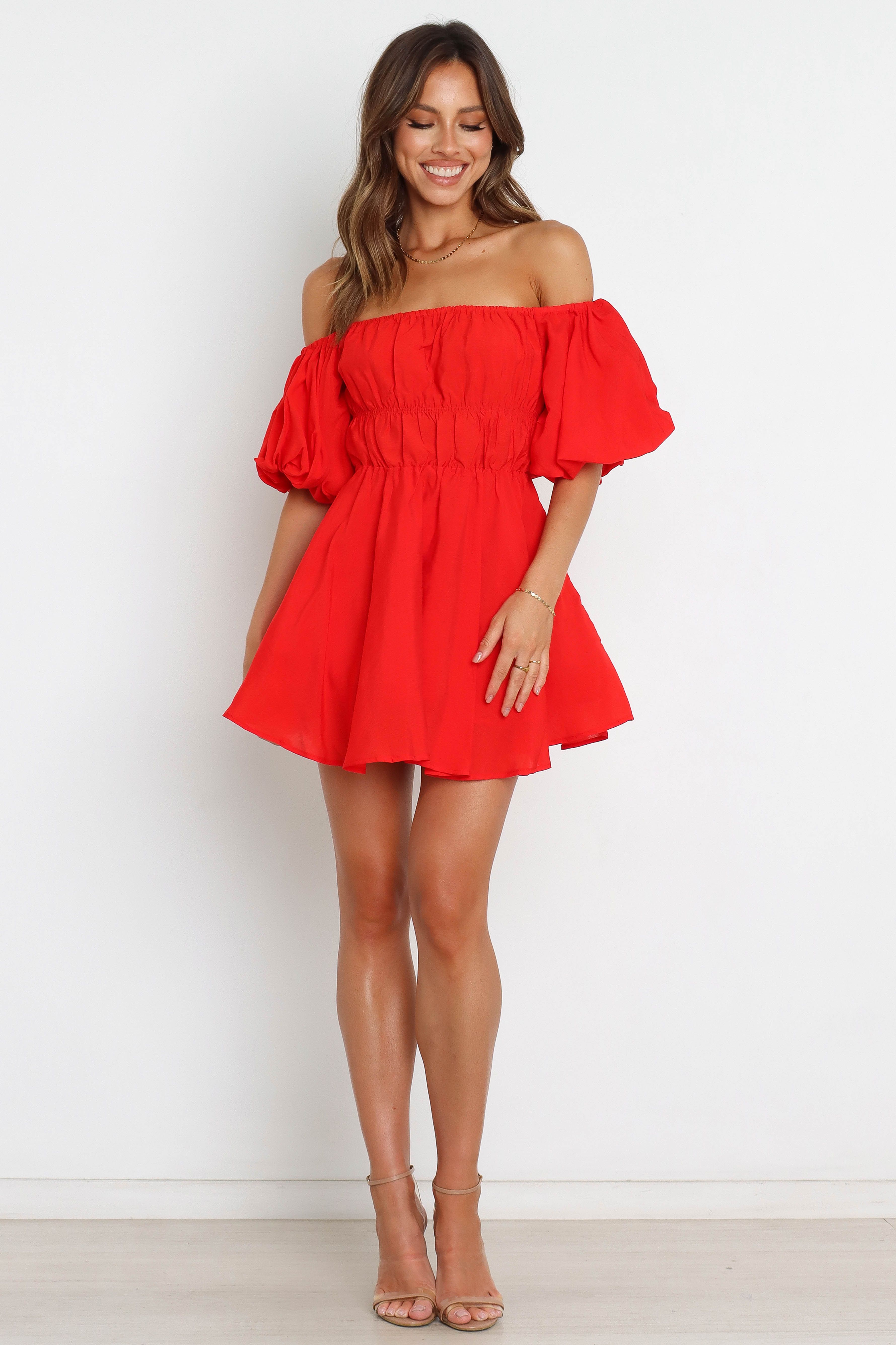 Ariana Dress - Red sold by Petal & Pup product image thumbnail 3