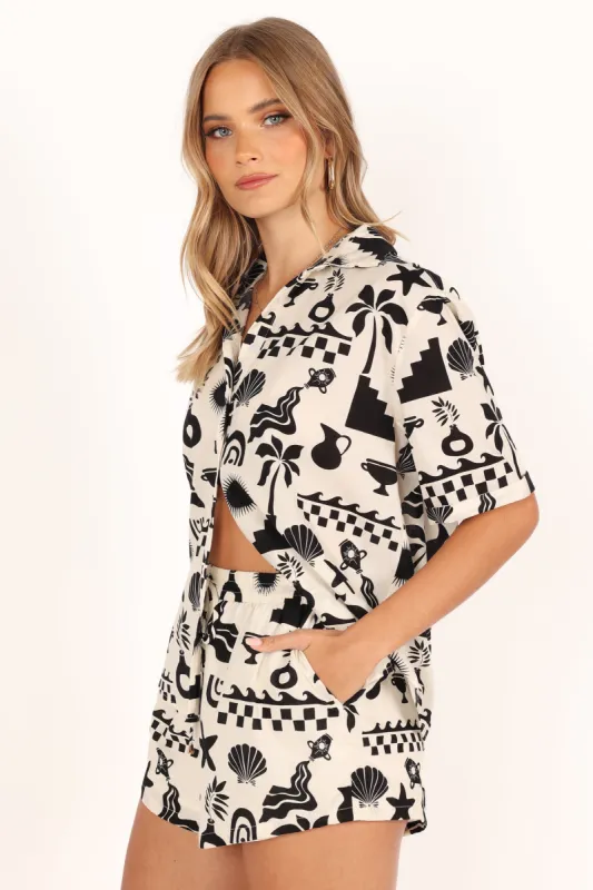 Nammos Shirt - Sand sold by Petal & Pup