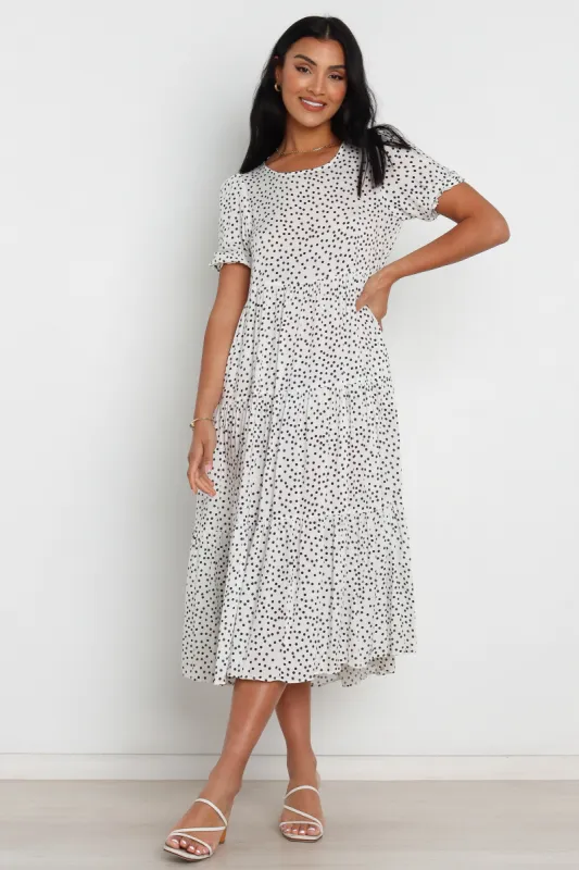 Ayan Dress - White sold by Petal & Pup