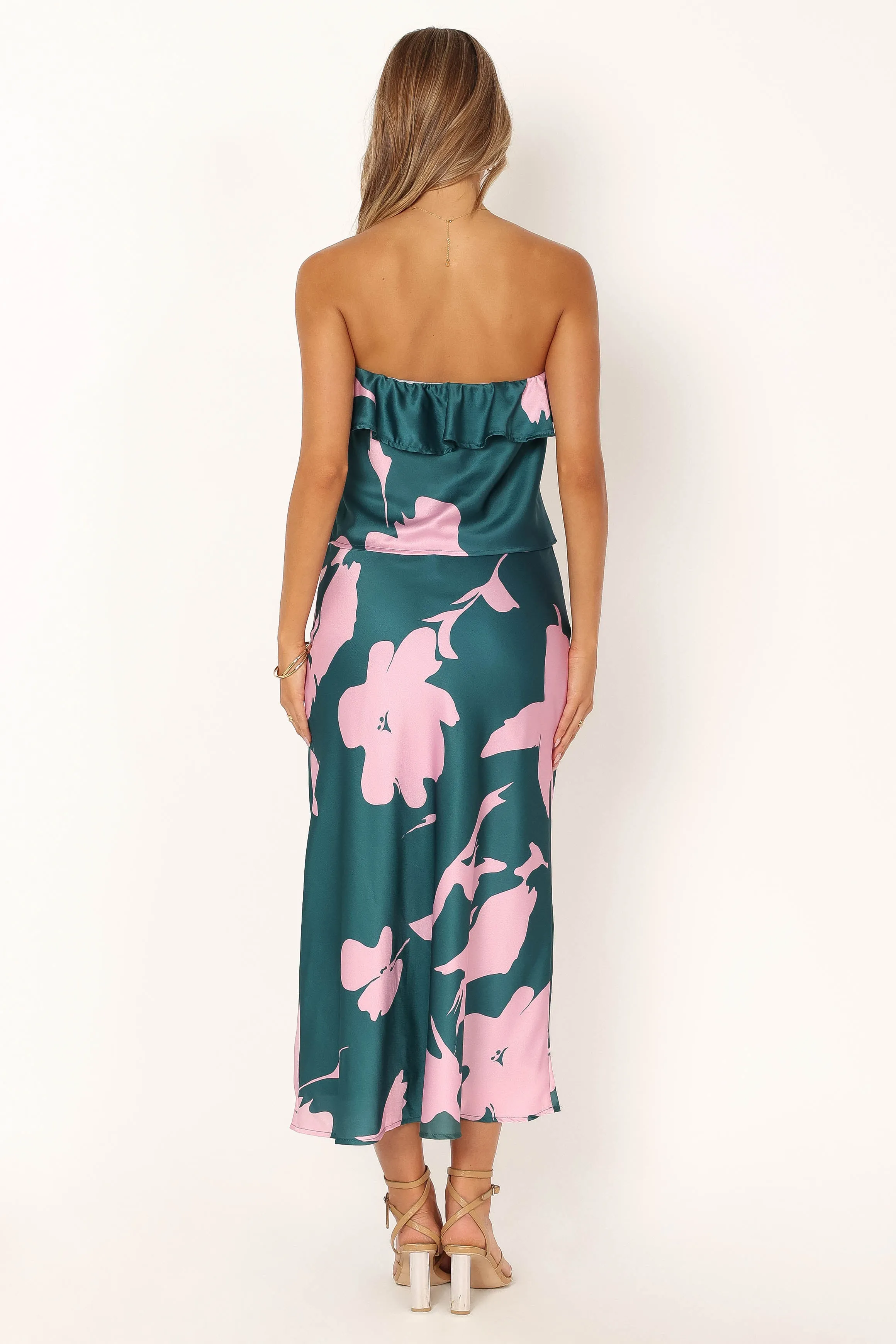 Portia Two Piece Set - Teal Floral sold by Petal & Pup product image thumbnail 3