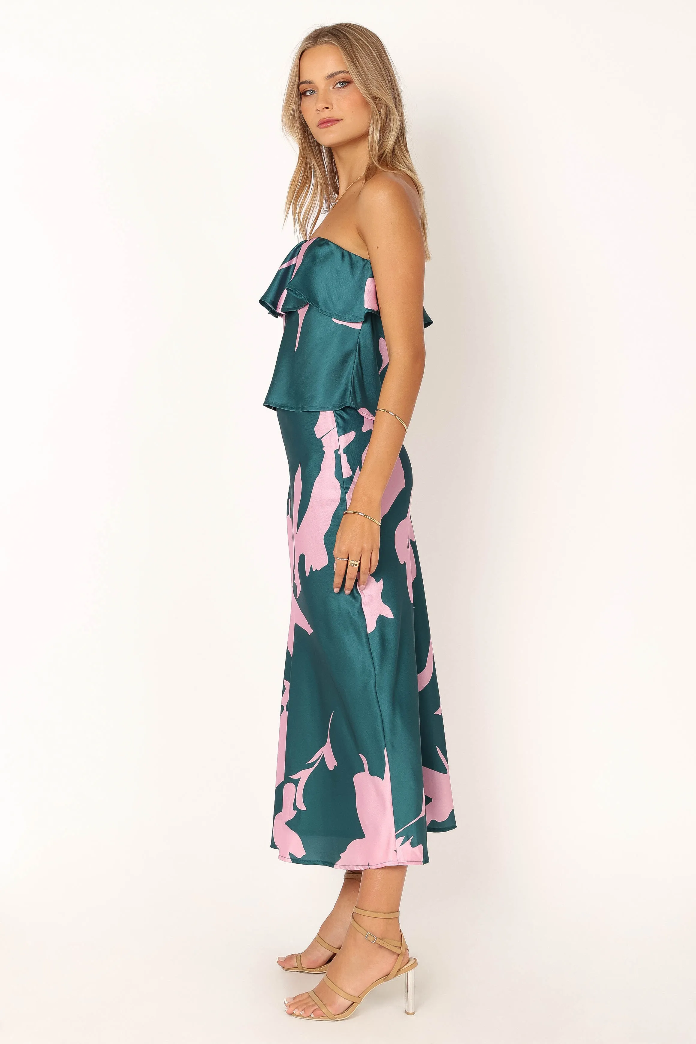 Portia Two Piece Set - Teal Floral sold by Petal & Pup product image thumbnail 4