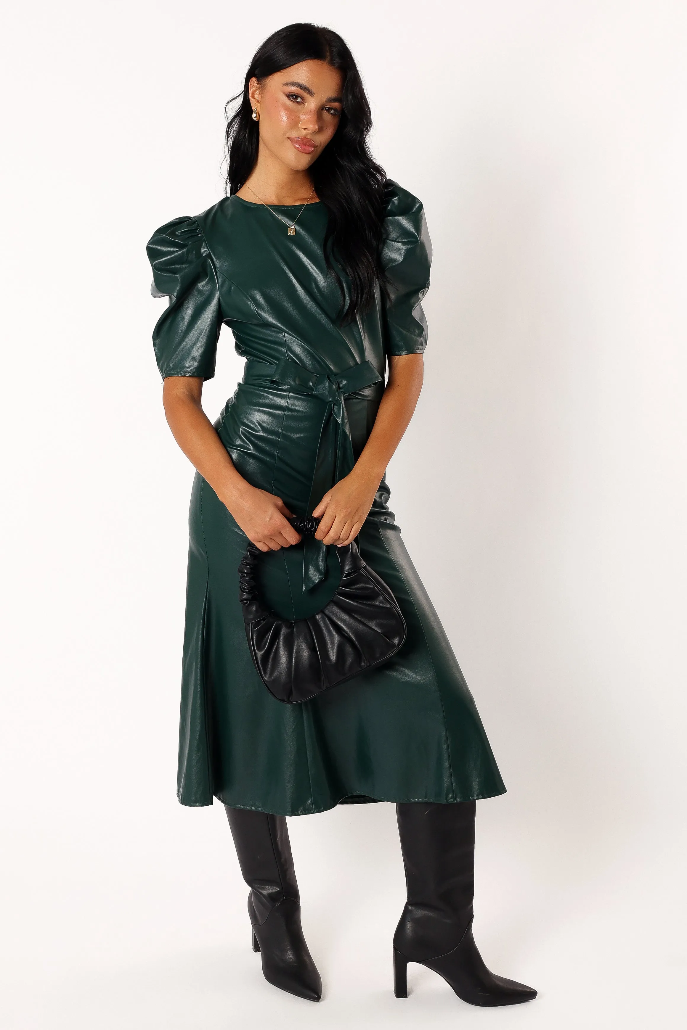 Leena Mid Dress - Jade sold by Petal & Pup product image thumbnail 5