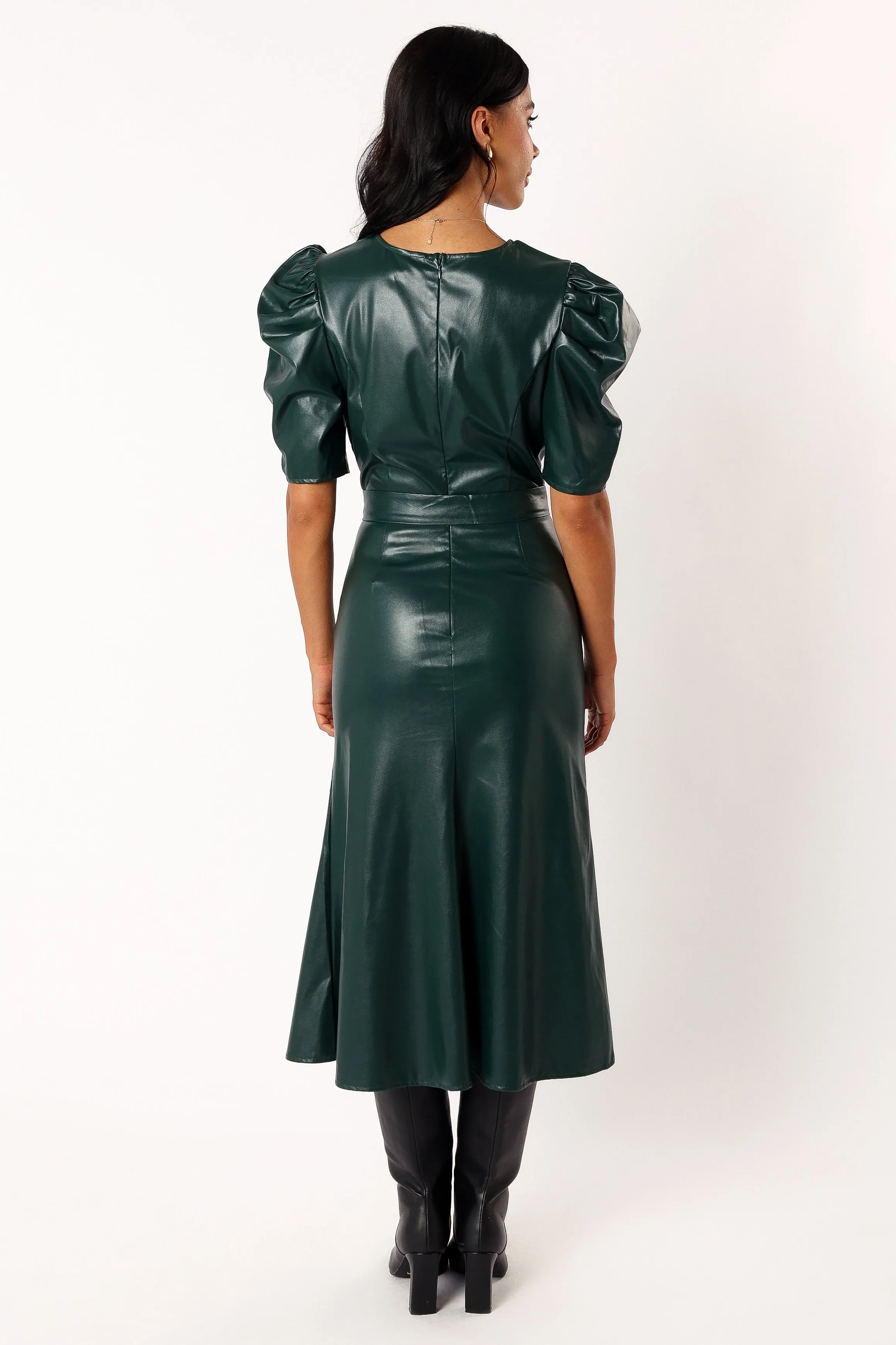 Leena Mid Dress - Jade sold by Petal & Pup product image thumbnail 3