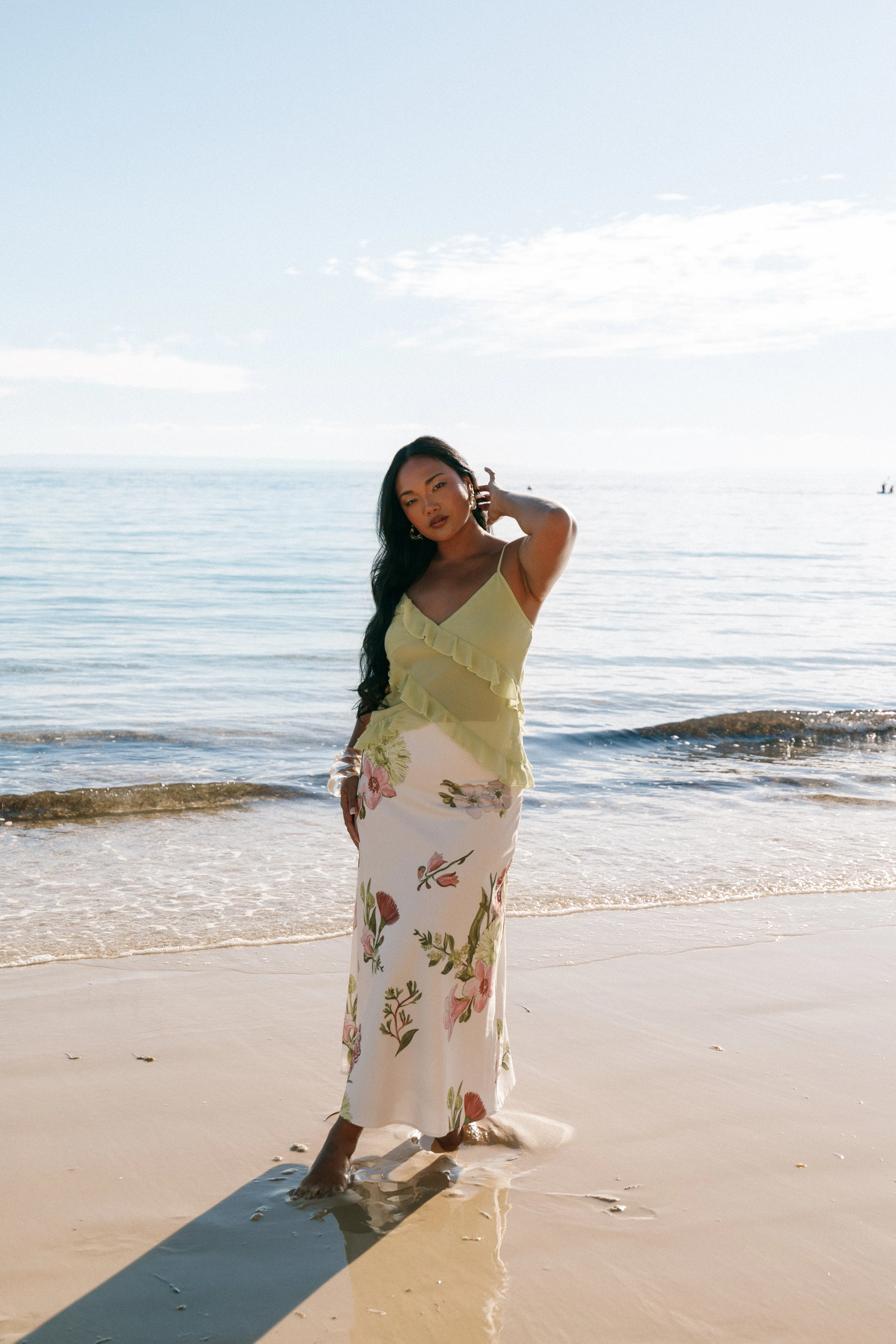 Evie Maxi Skirt - Native Flora sold by Petal & Pup product image thumbnail 2