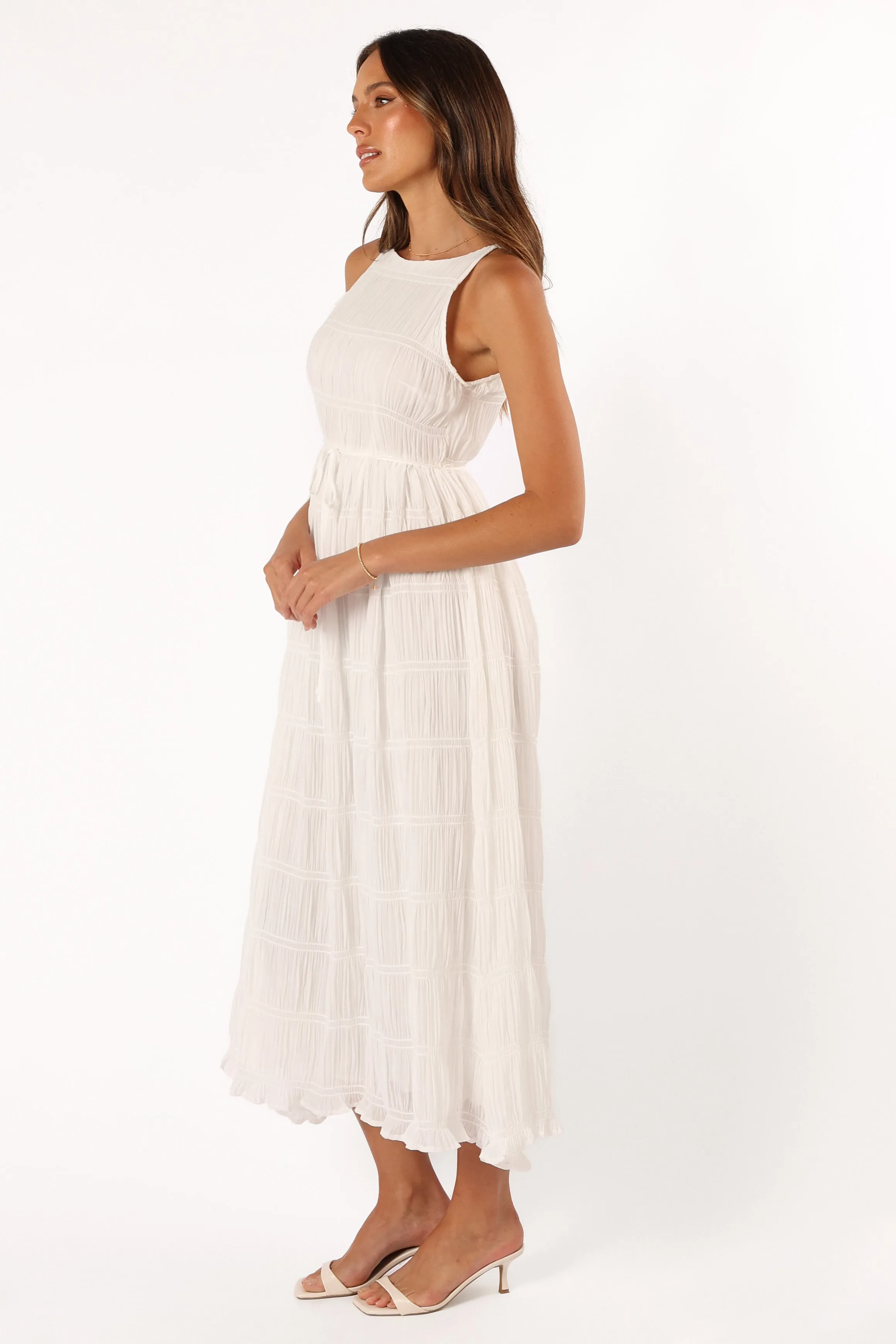 Ema Maxi Dress - White sold by Petal & Pup product image thumbnail 5