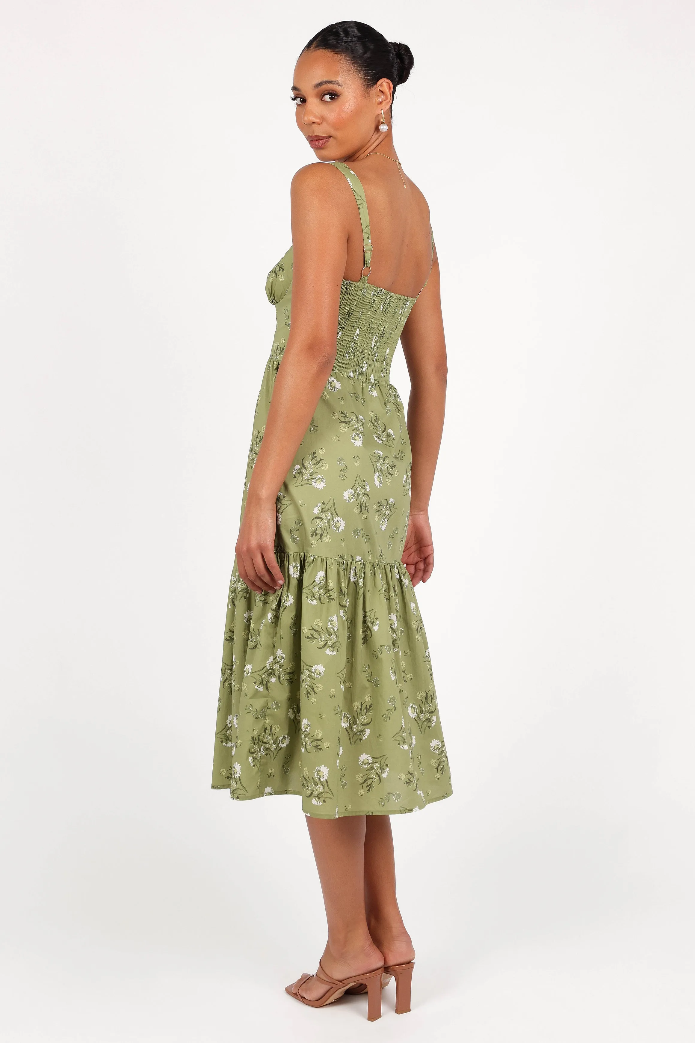 Paisley Midi Dress - Sage Botanica sold by Petal & Pup product image thumbnail 5