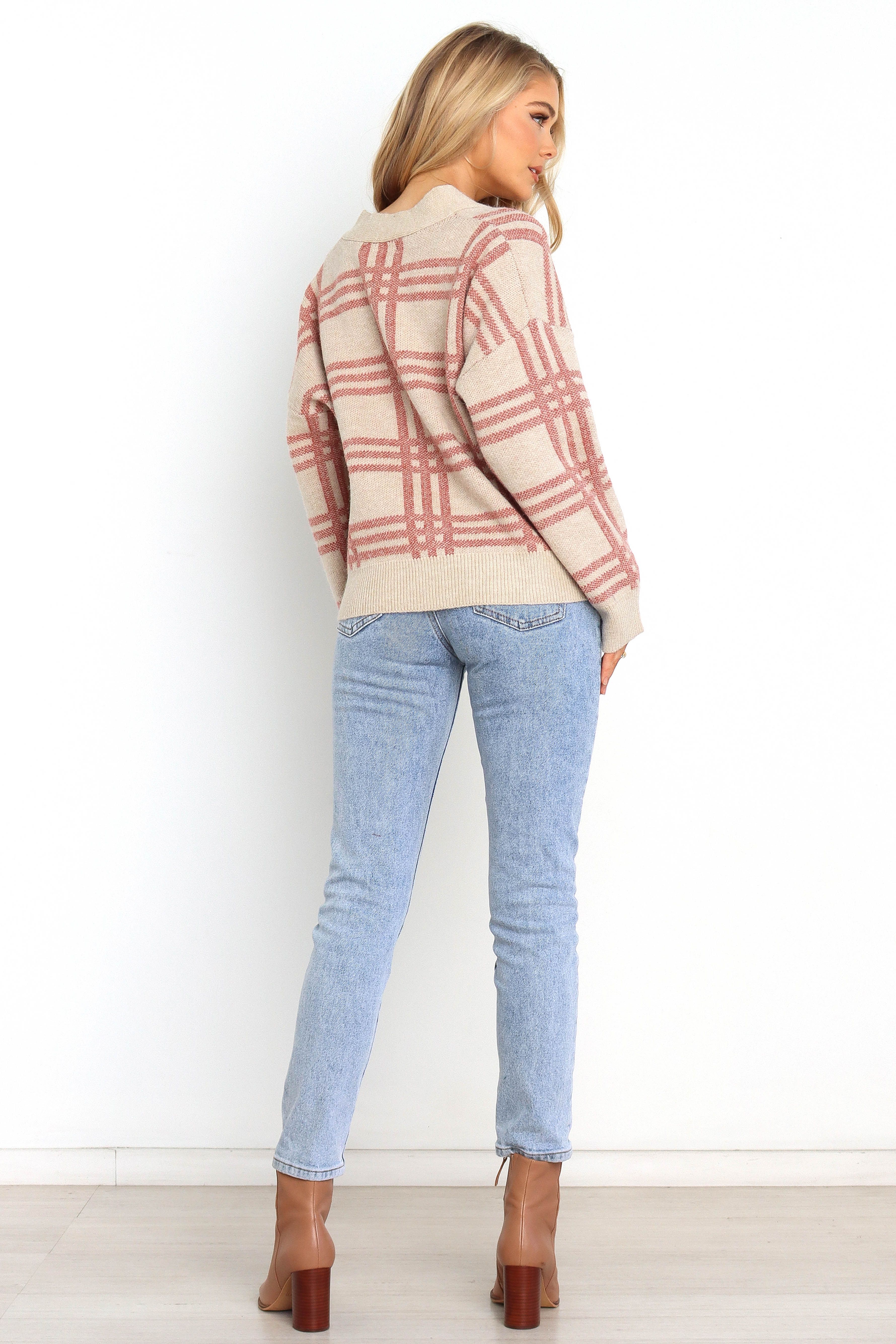 Madison Cardigan - Beige sold by Petal & Pup product image thumbnail 7