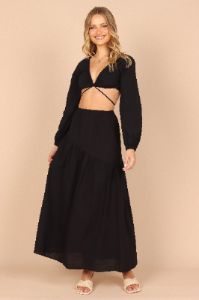 Addison Two Piece Set - Black sold by Petal & Pup