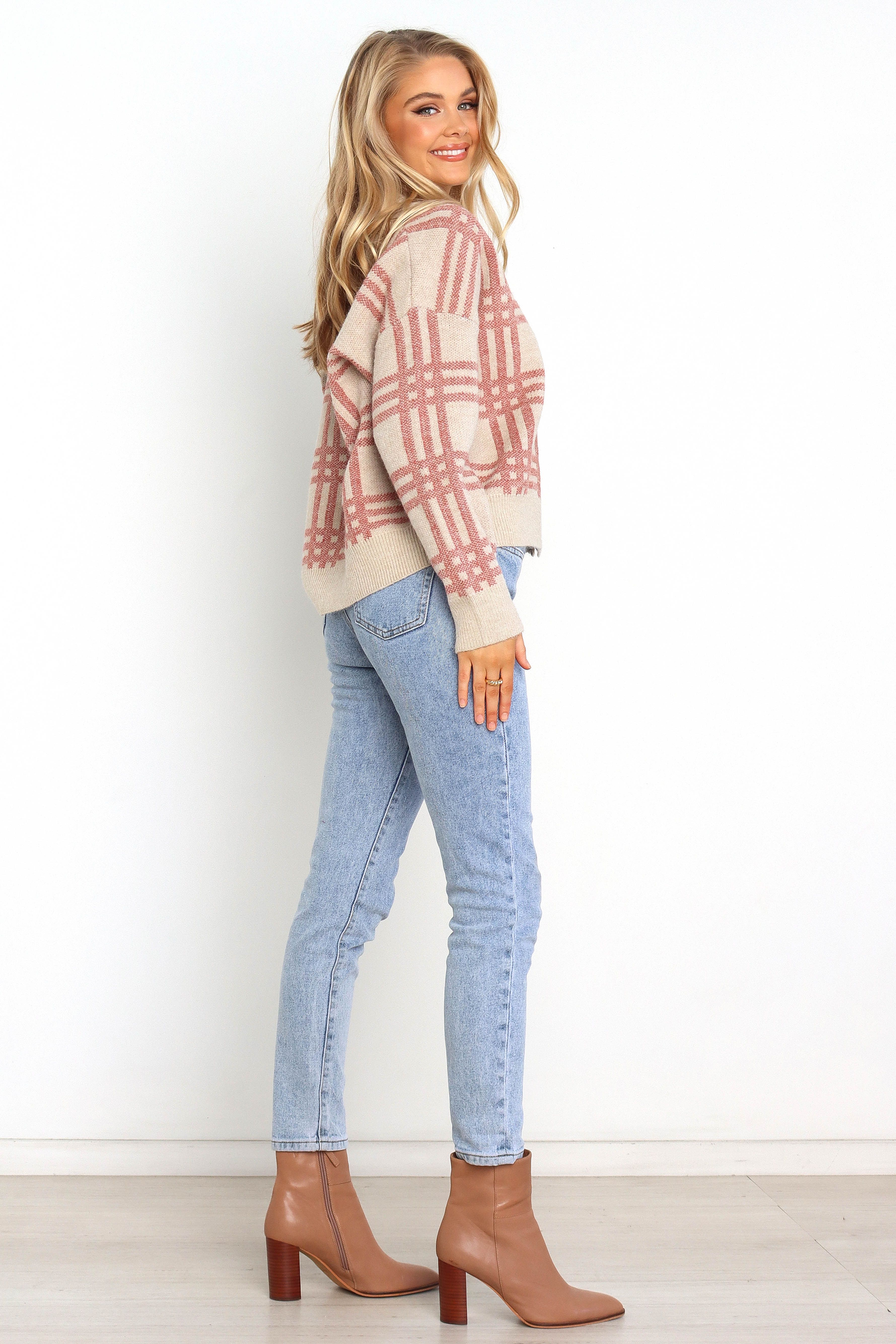 Madison Cardigan - Beige sold by Petal & Pup product image thumbnail 5