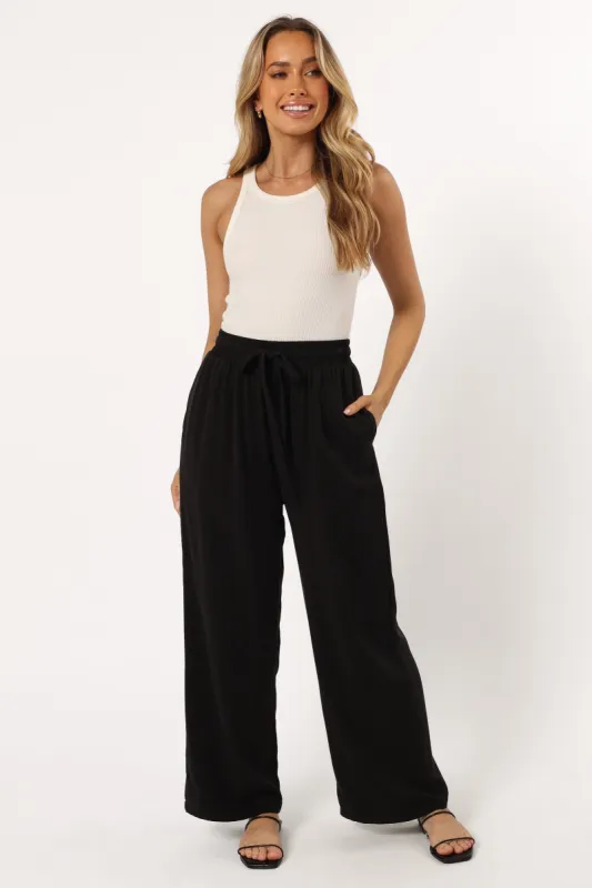 Teddy Pant - Black made by Petal & Pup