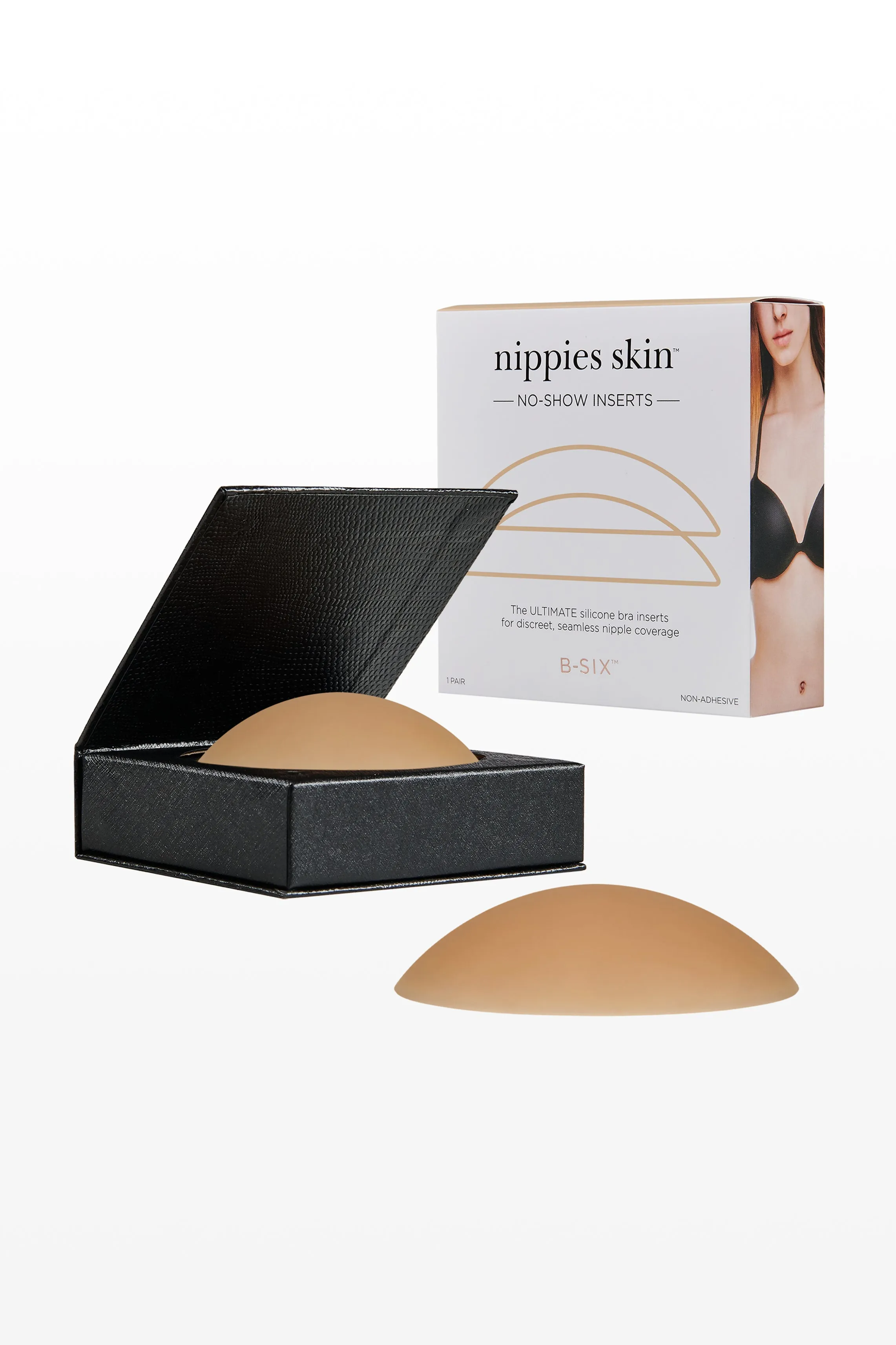 Nippies Non-Adhesive No-Show Inserts - Caramel sold by Petal & Pup product image thumbnail 2
