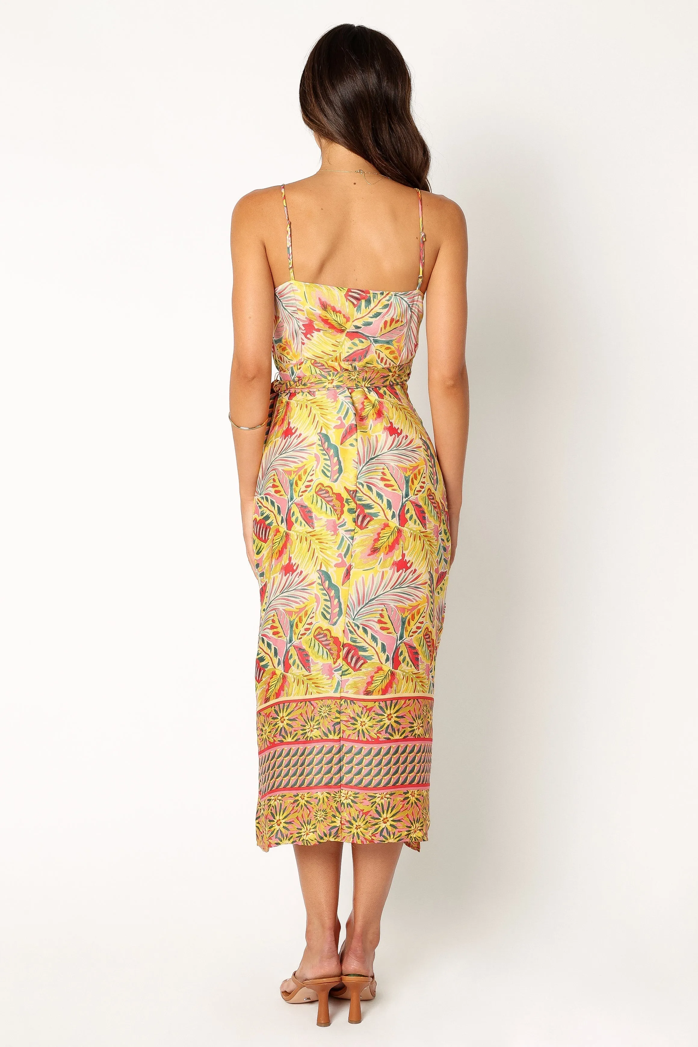 Clement Wrap Midi Dress - Tropical sold by Petal & Pup product image thumbnail 3
