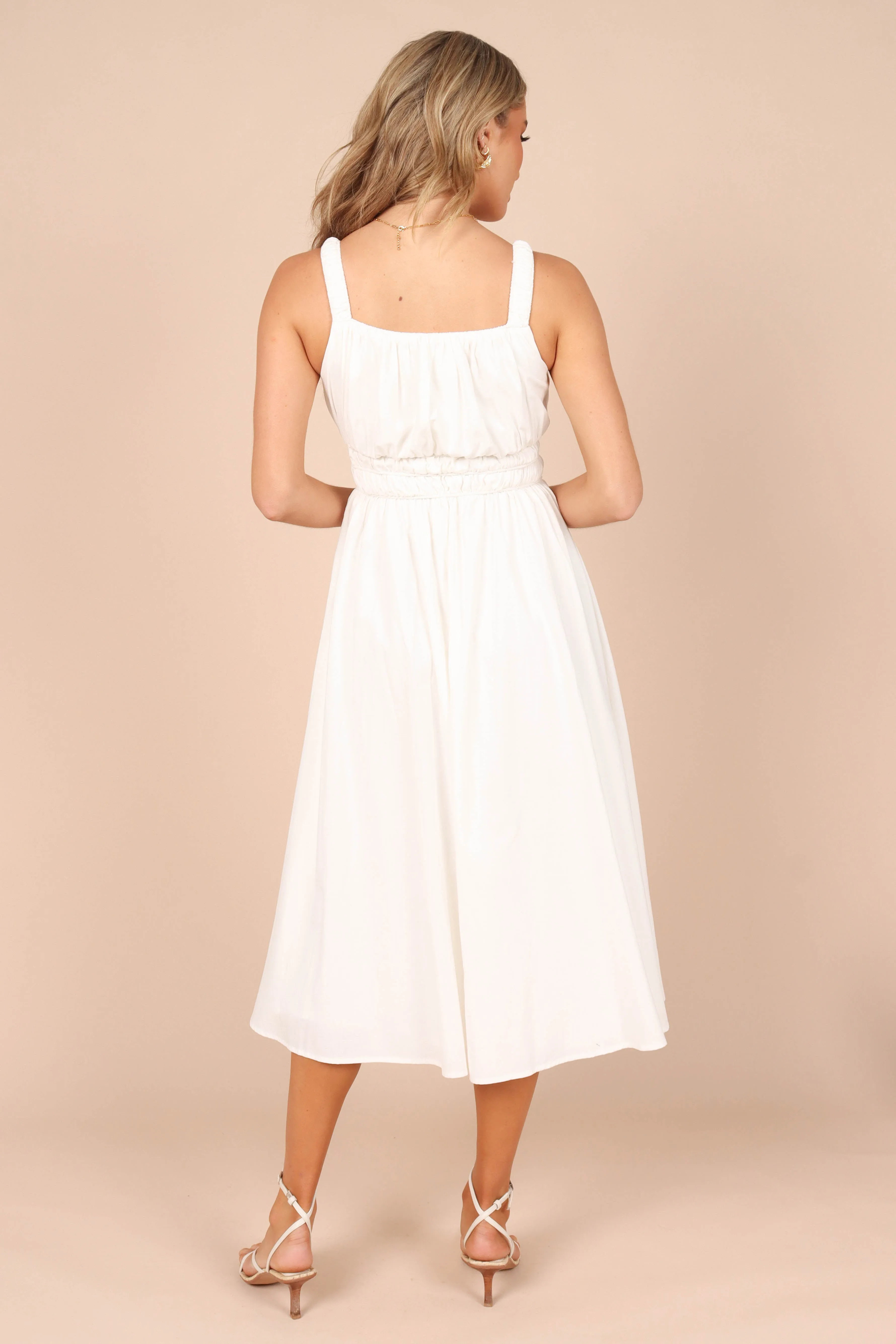 Everleigh Dress - White sold by Petal & Pup product image thumbnail 2