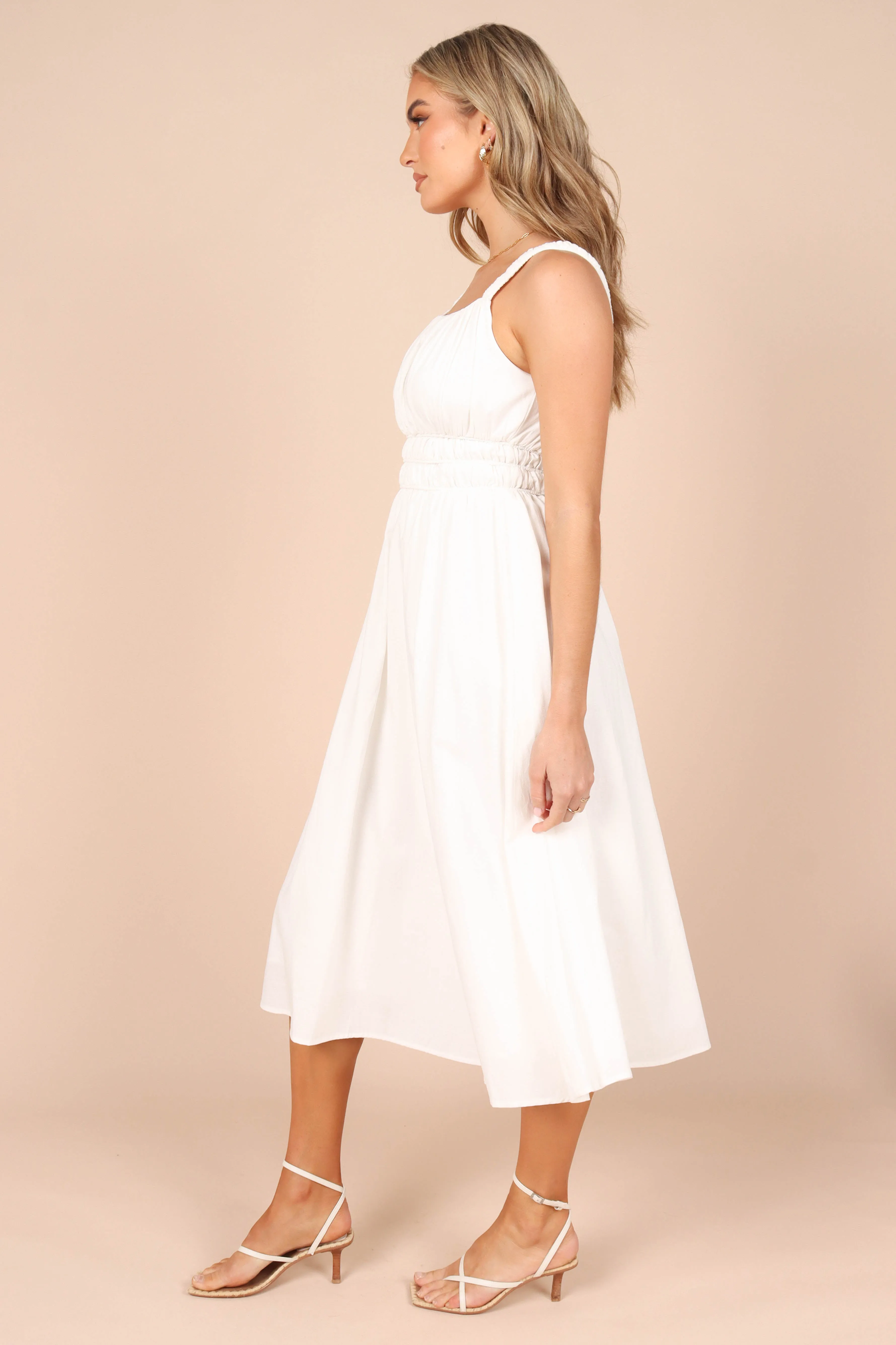 Everleigh Dress - White sold by Petal & Pup product image thumbnail 3