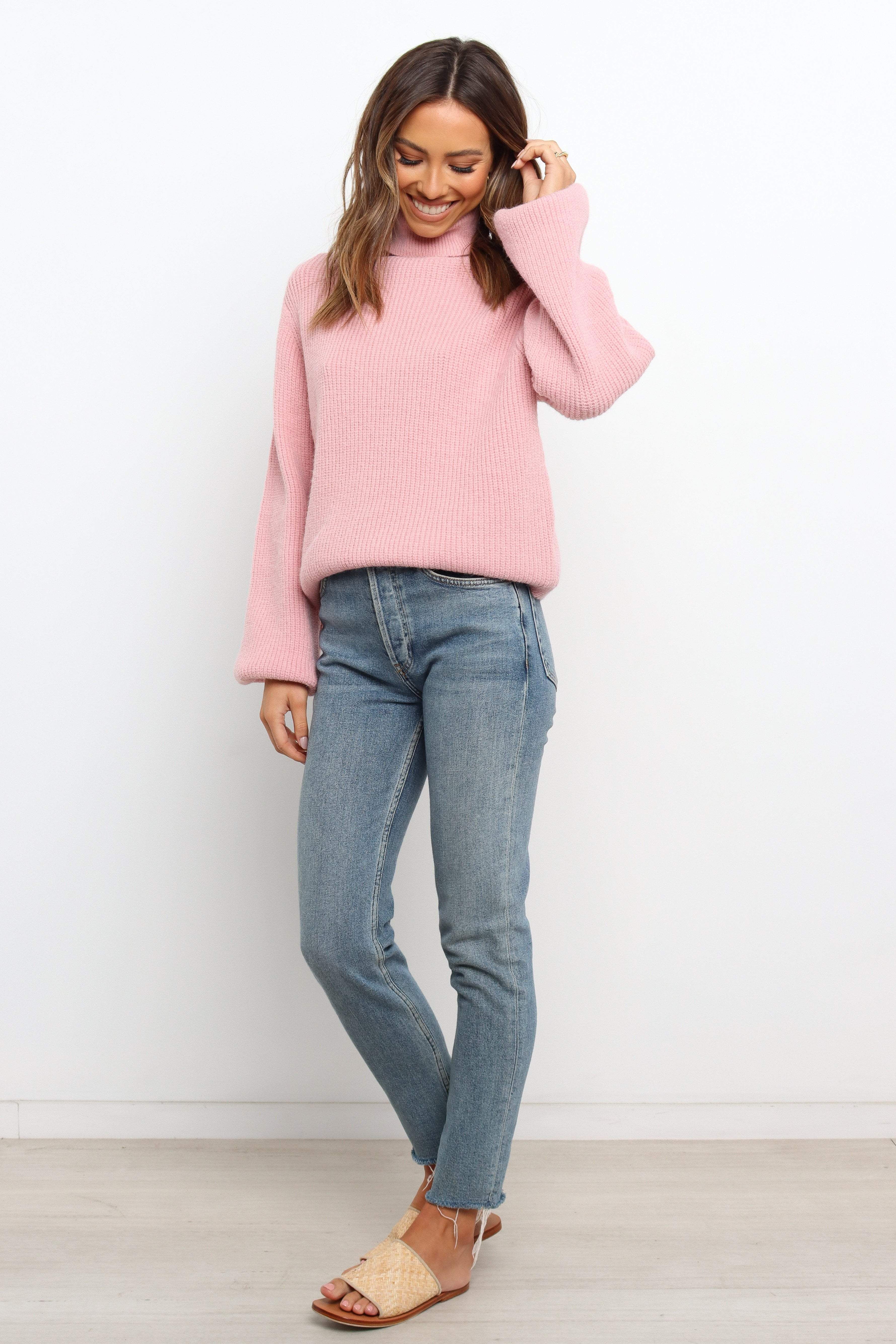 Freddie Knit Sweater - Pink sold by Petal & Pup product image thumbnail 5