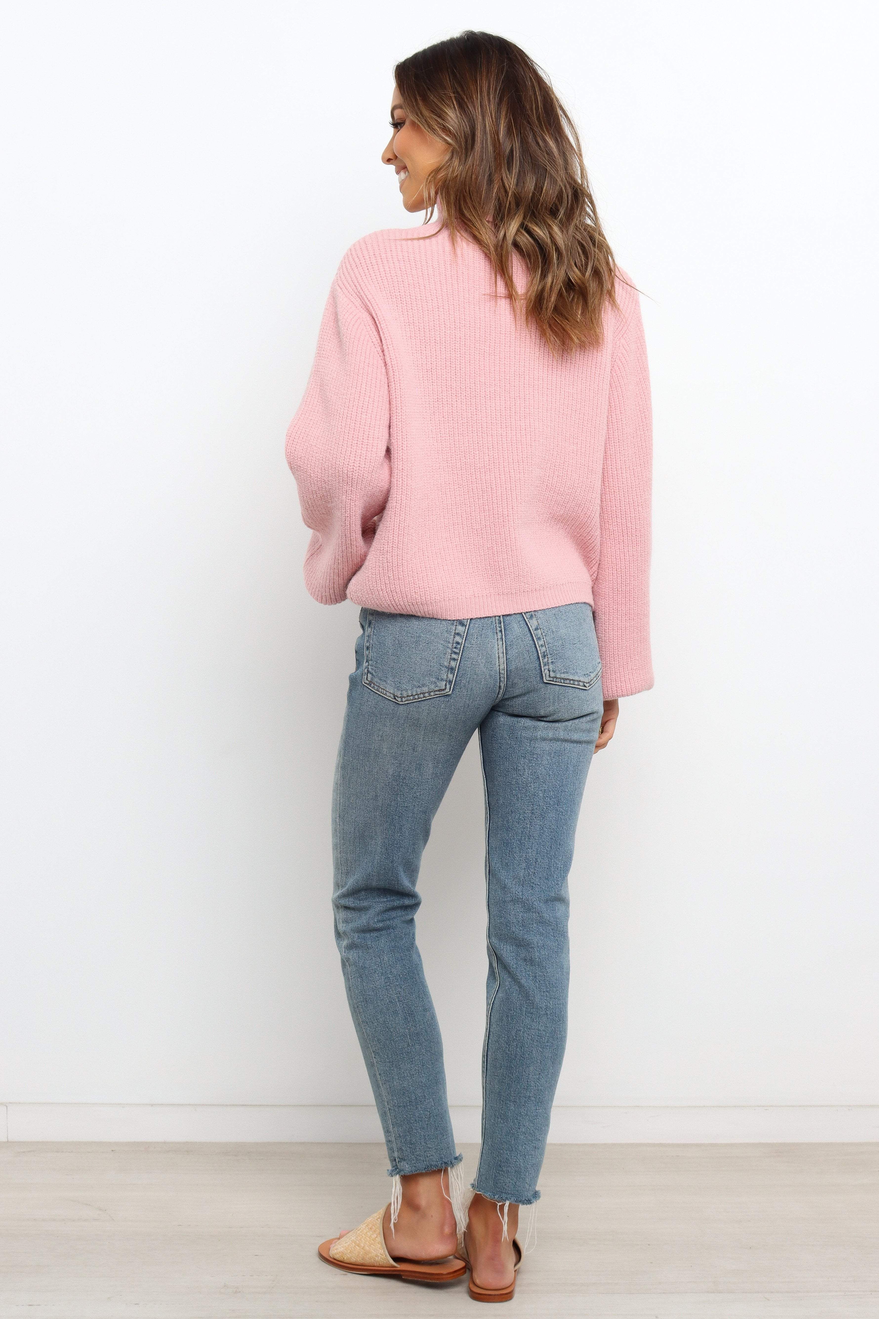Freddie Knit Sweater - Pink sold by Petal & Pup product image thumbnail 2