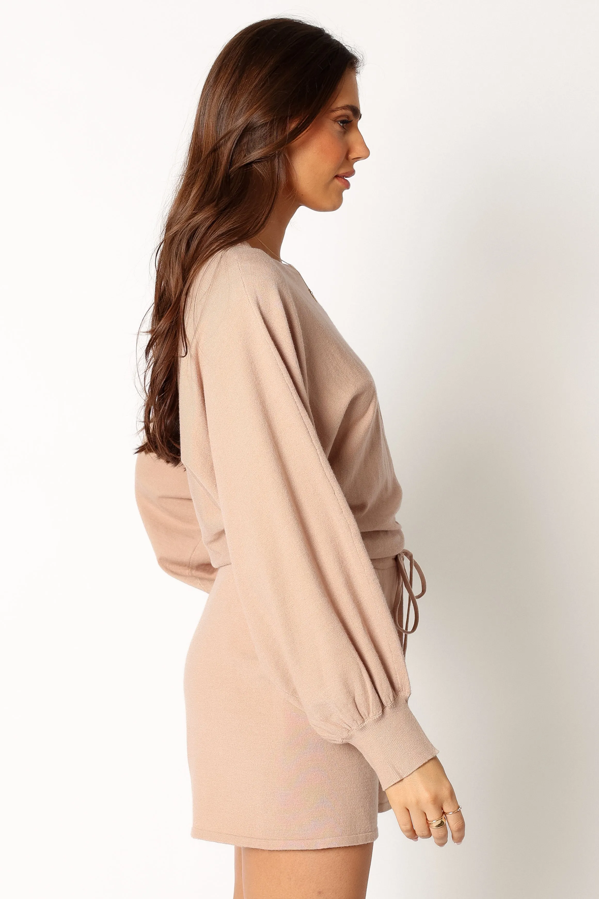 Blakey Romper - Light Taupe sold by Petal & Pup product image thumbnail 5