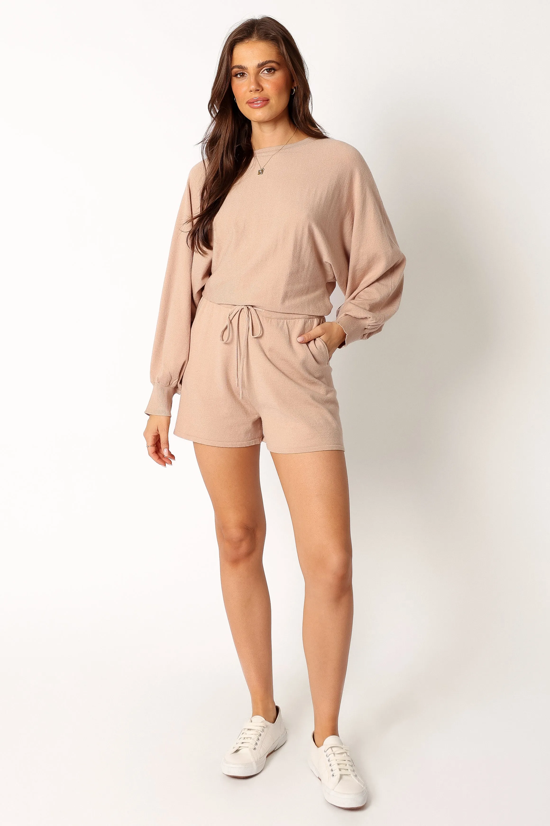 Blakey Romper - Light Taupe sold by Petal & Pup product image thumbnail 2