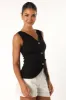 Lola Vest - Black sold by Petal & Pup