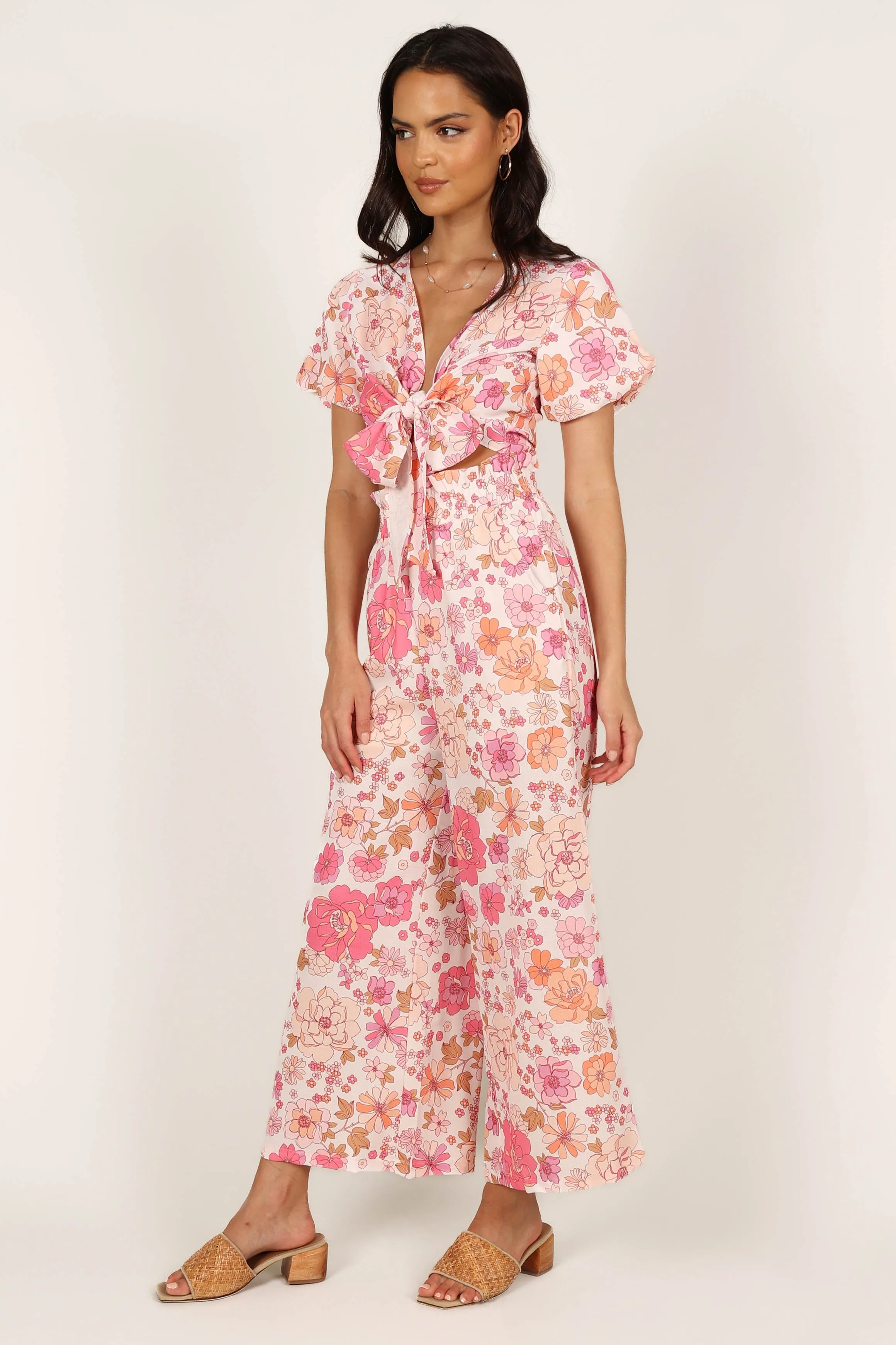 Matilda Top & Pant Set - Pink Floral sold by Petal & Pup product image thumbnail 3