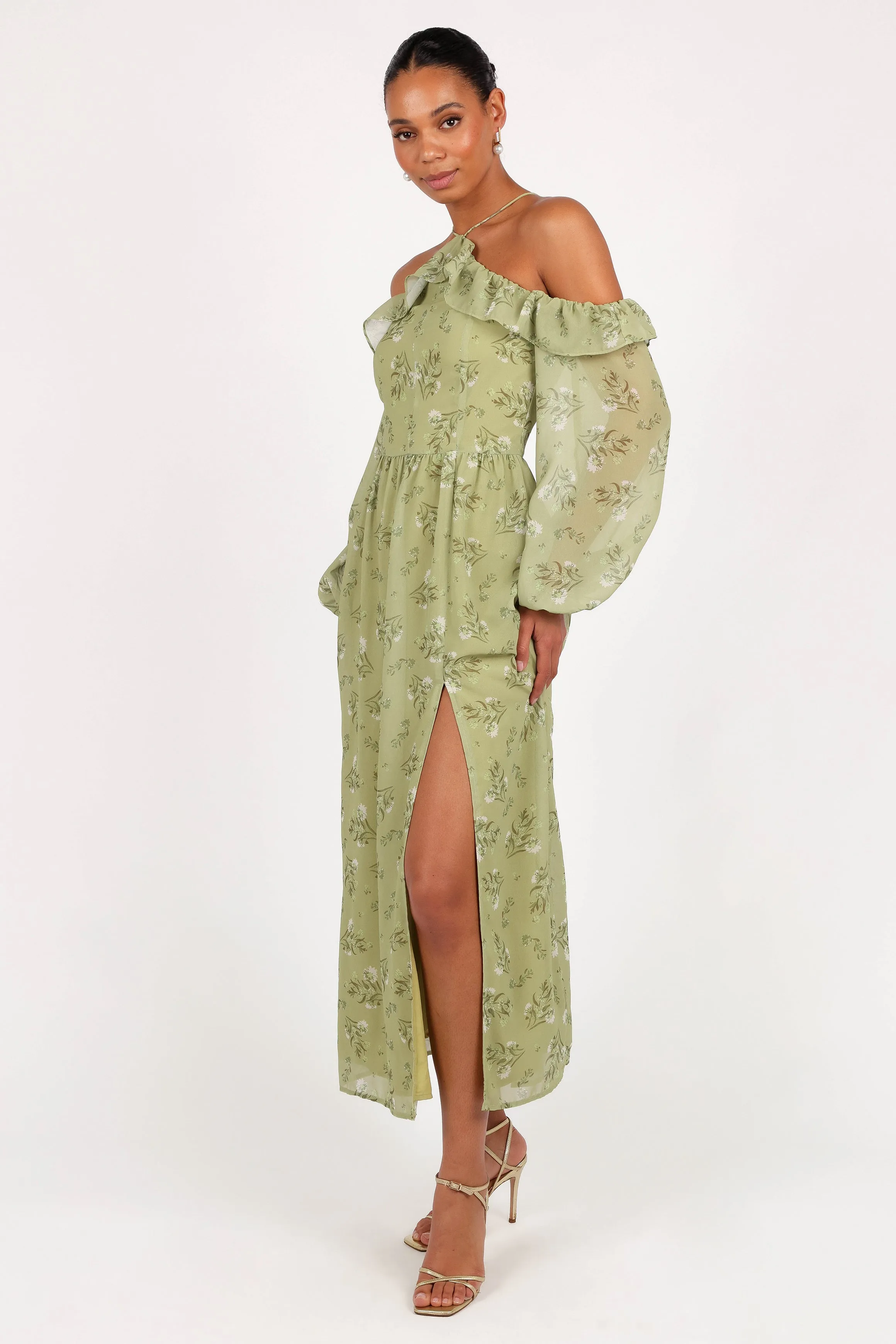 Alina Maxi Dress - Sage Botanica sold by Petal & Pup product image thumbnail 4