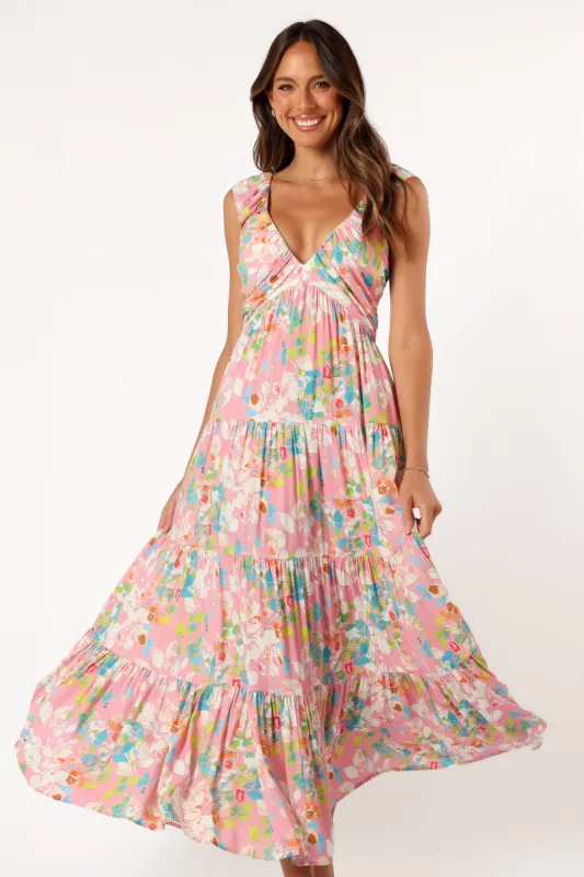 Mandie Maxi Dress - Multi sold by Petal & Pup