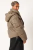 Tania Puffer Jacket - Mocha sold by Petal & Pup
