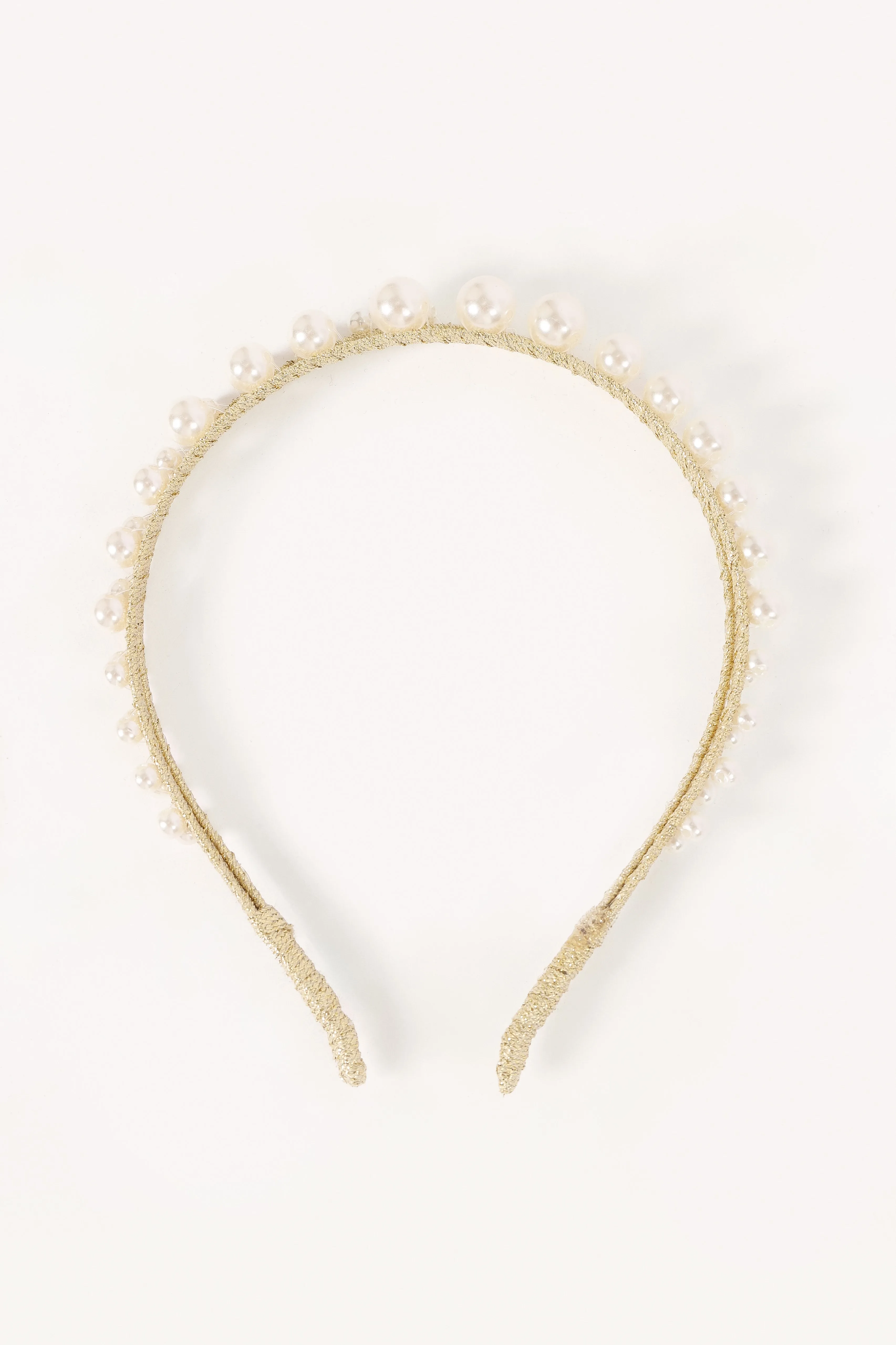 Baylee Headband - Pearl sold by Petal & Pup product image thumbnail 3