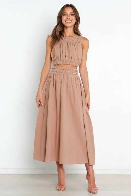 Eva Skirt - Brown sold by Petal & Pup