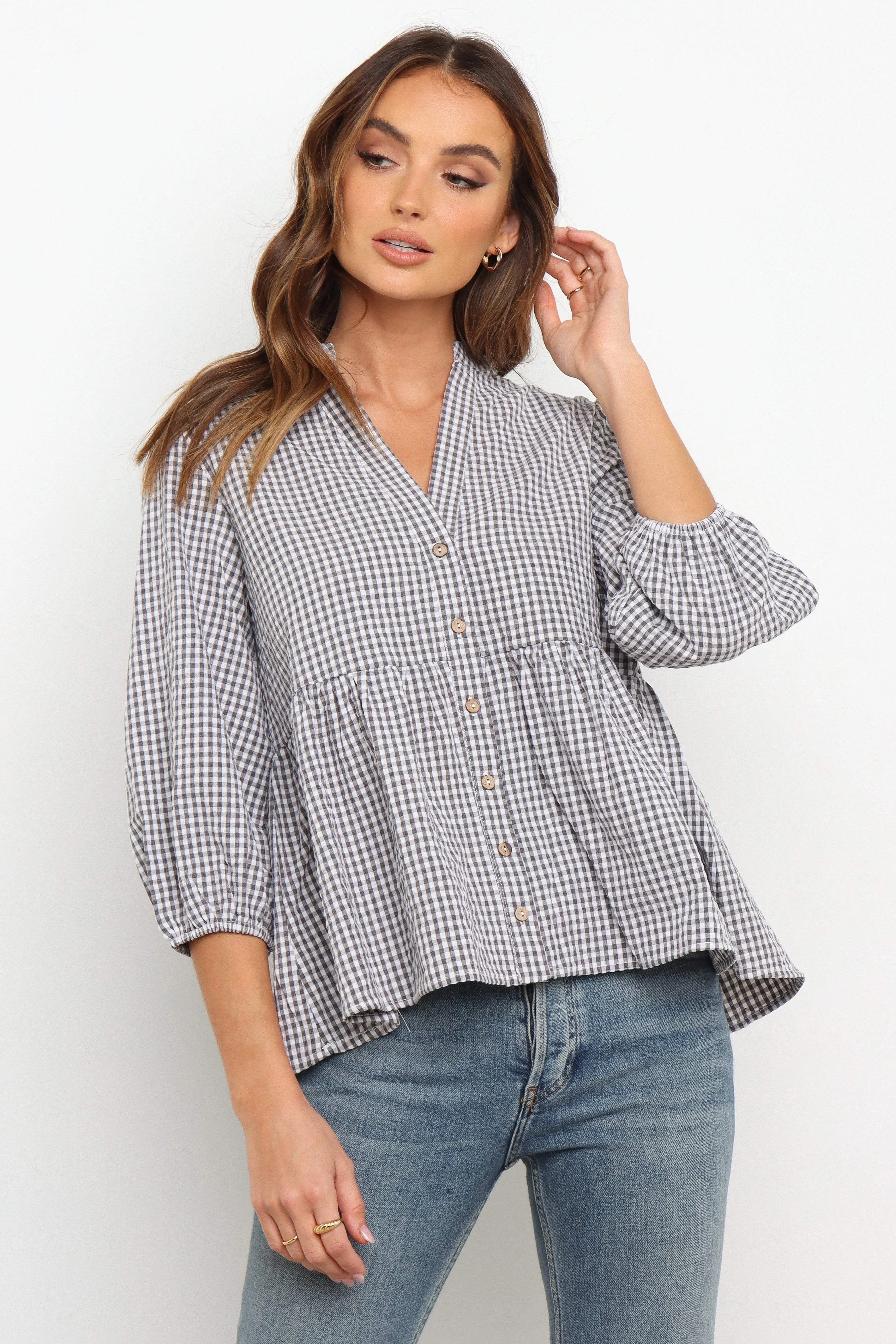 Daria Top - Black sold by Petal & Pup