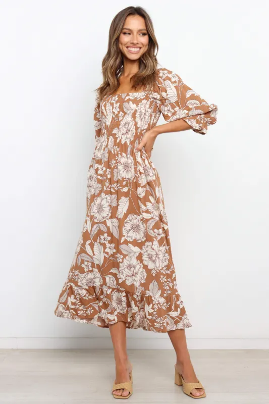 Byron Dress - Brown sold by Petal & Pup