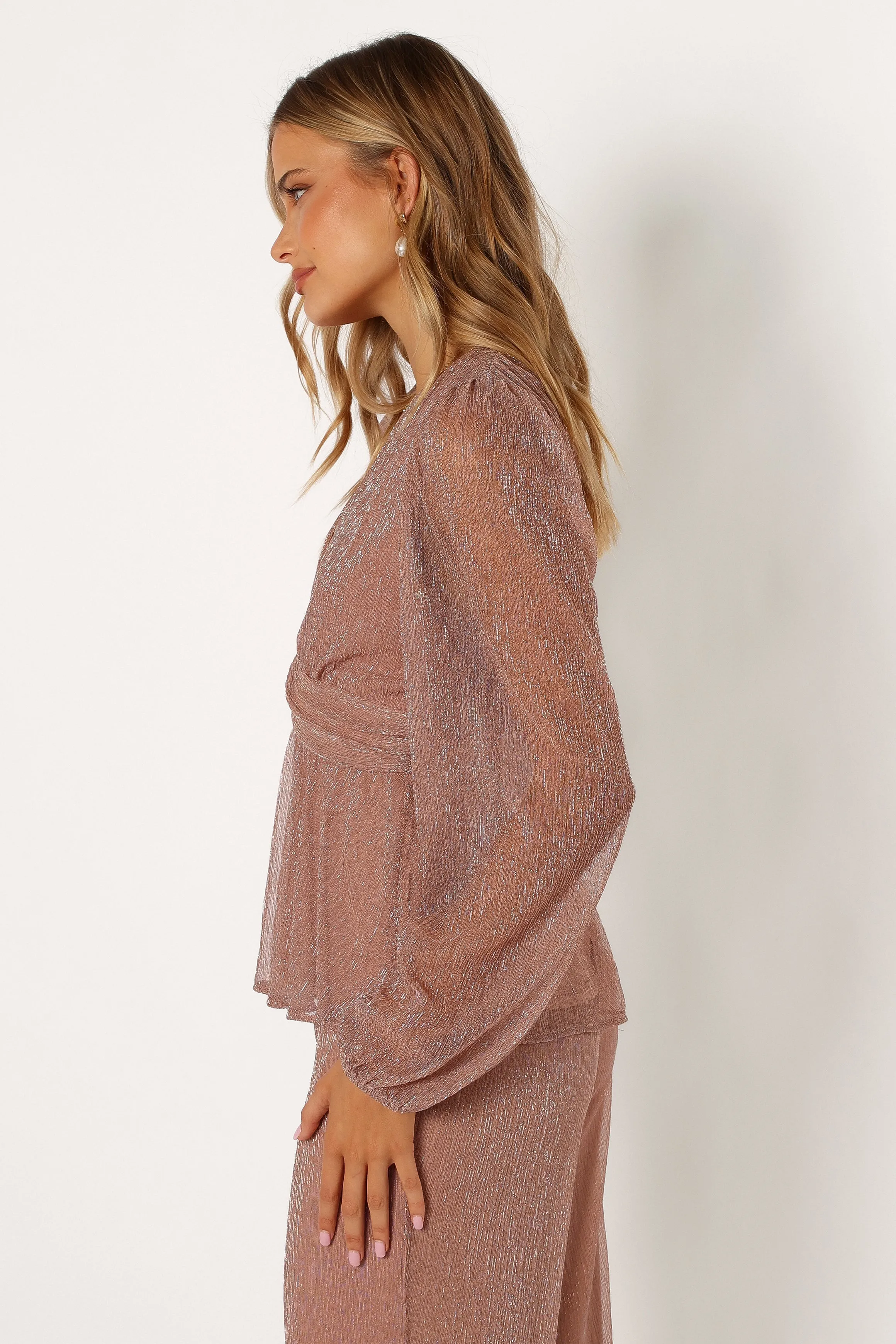 Ramona Long Sleeve Top - Rose sold by Petal & Pup product image thumbnail 2