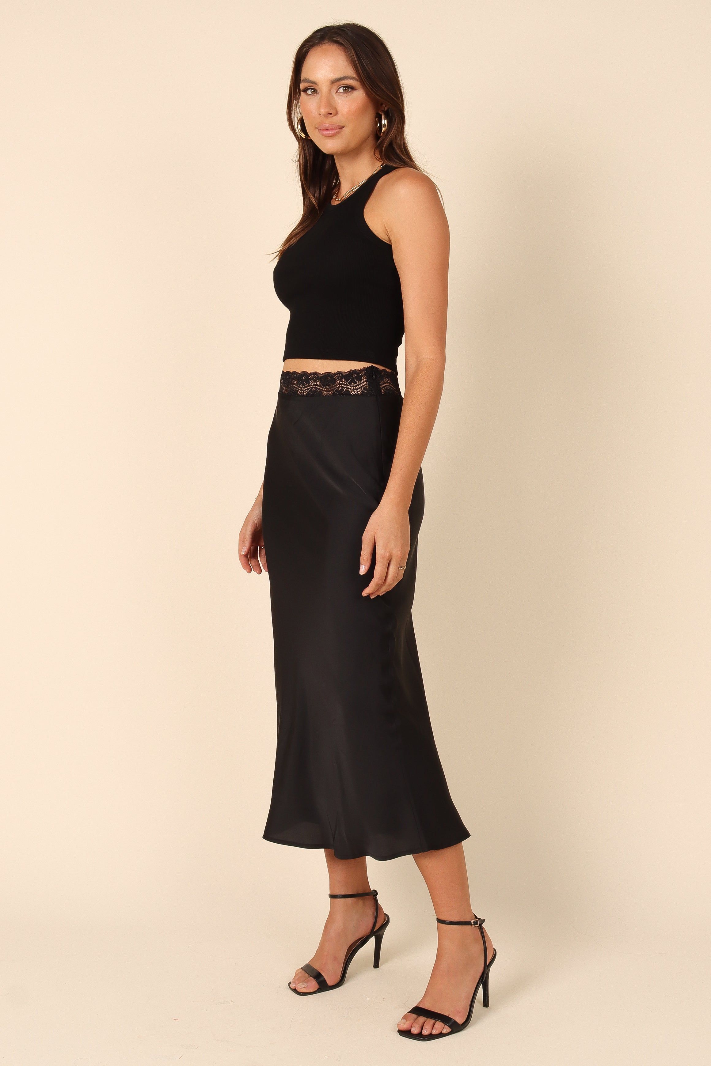 Camilla Skirt - Black sold by Petal & Pup product image thumbnail 3