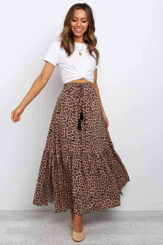 Lauriel Skirt - Tan sold by Petal & Pup