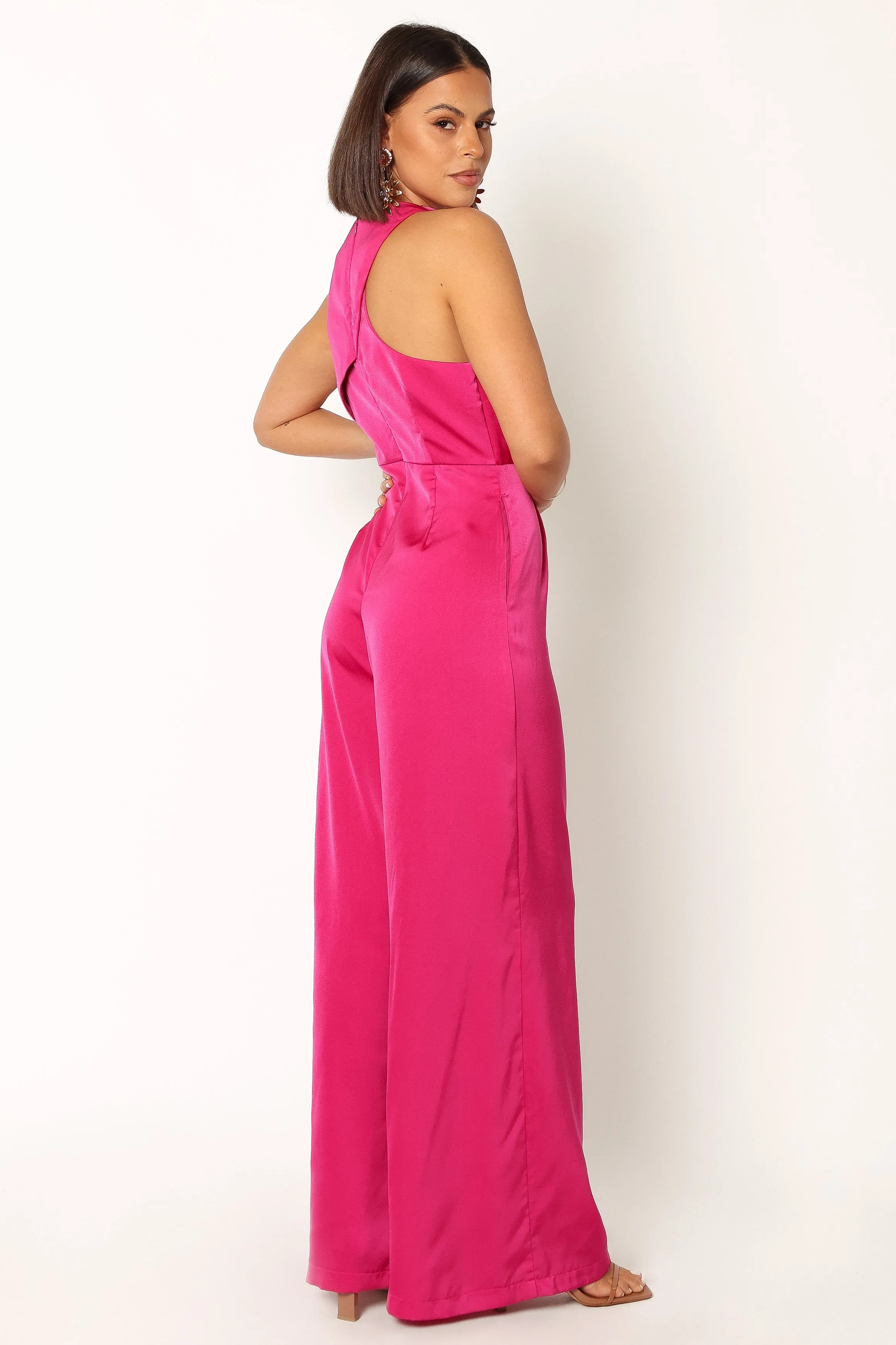 Tamara Jumpsuit - Berry sold by Petal & Pup product image thumbnail 5
